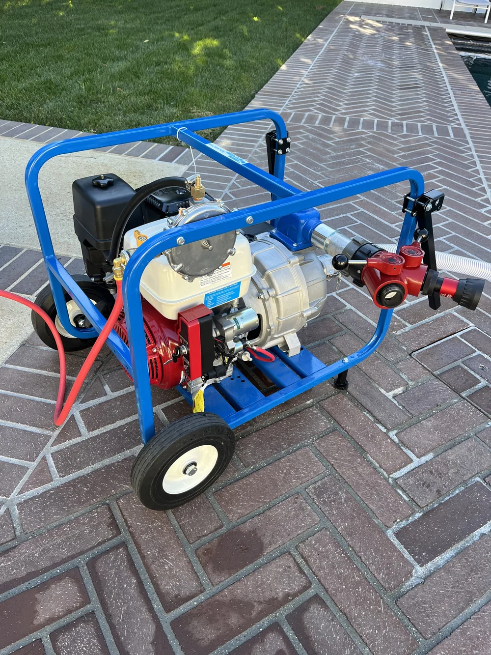 Engine 91 - Portable Pool Fire Pump Systems — Brushfire Battle