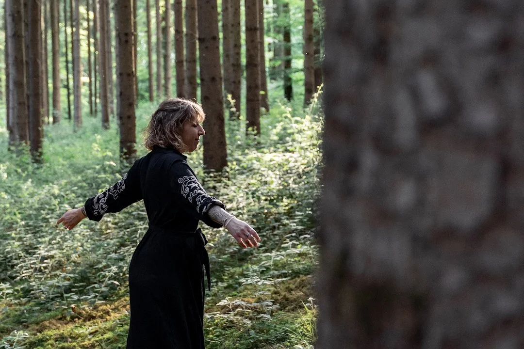 Ein Fotoshooting im Wald
