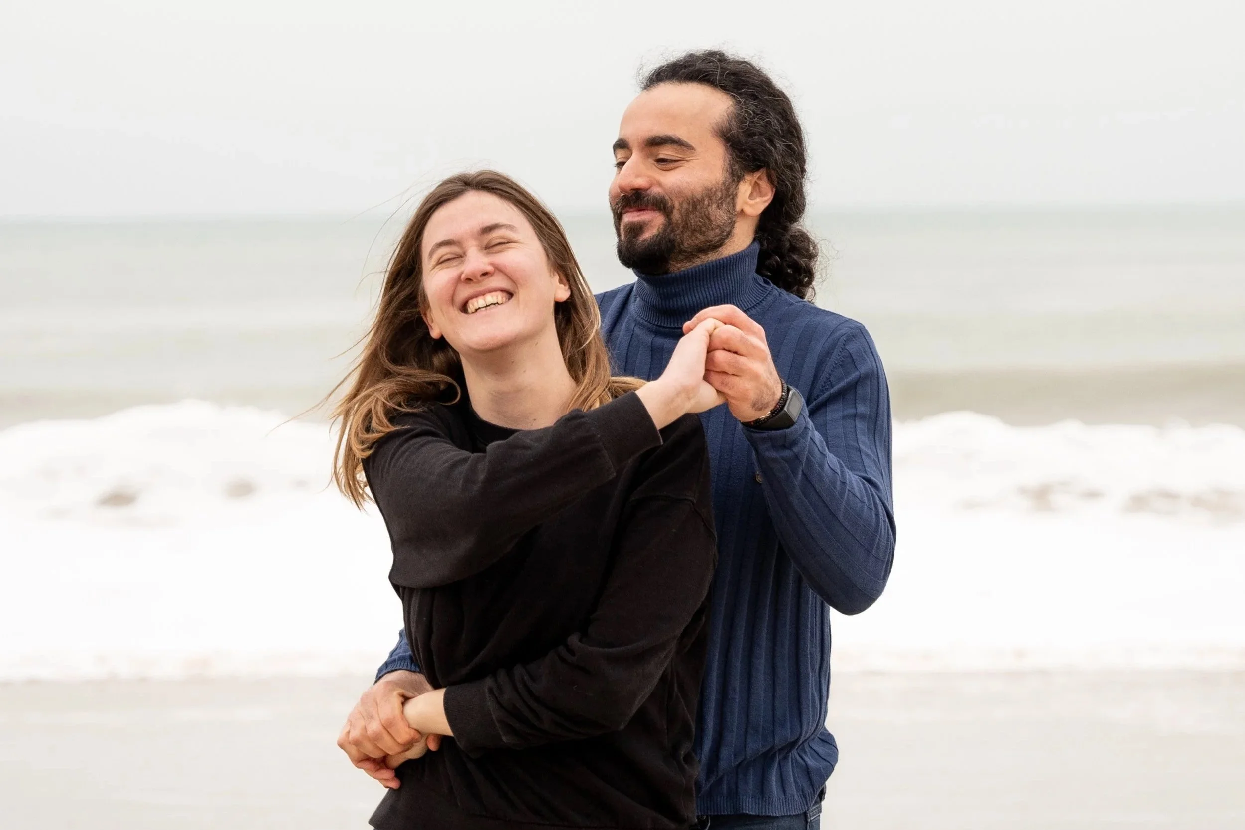 Paarshooting am Meer