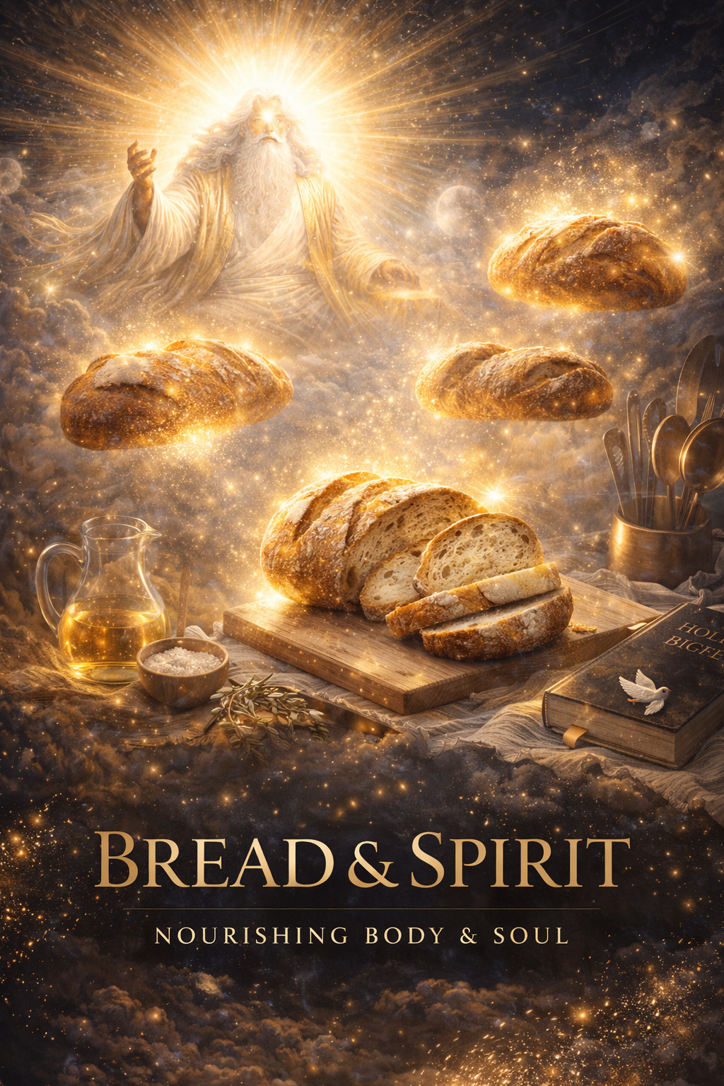 God is Brighter than the moon