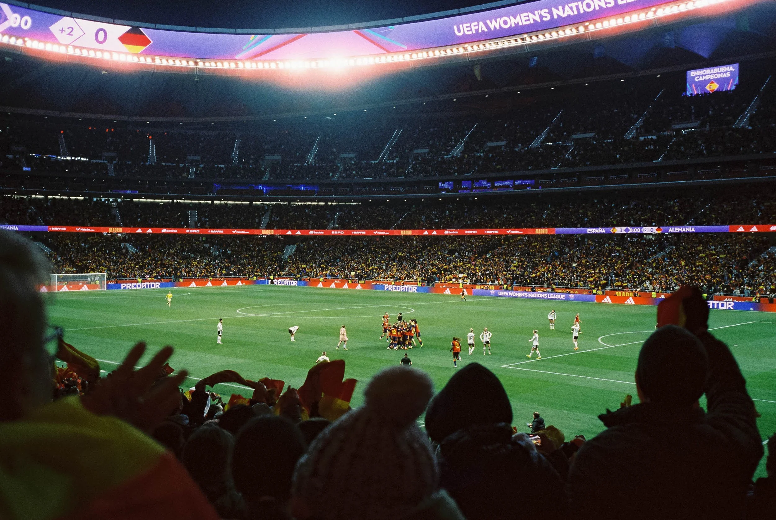 Final de la Nations League femenina. Fútbol de élite desde una mirada editorial y documental.