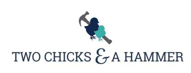 Two Chicks and a Hammer logo