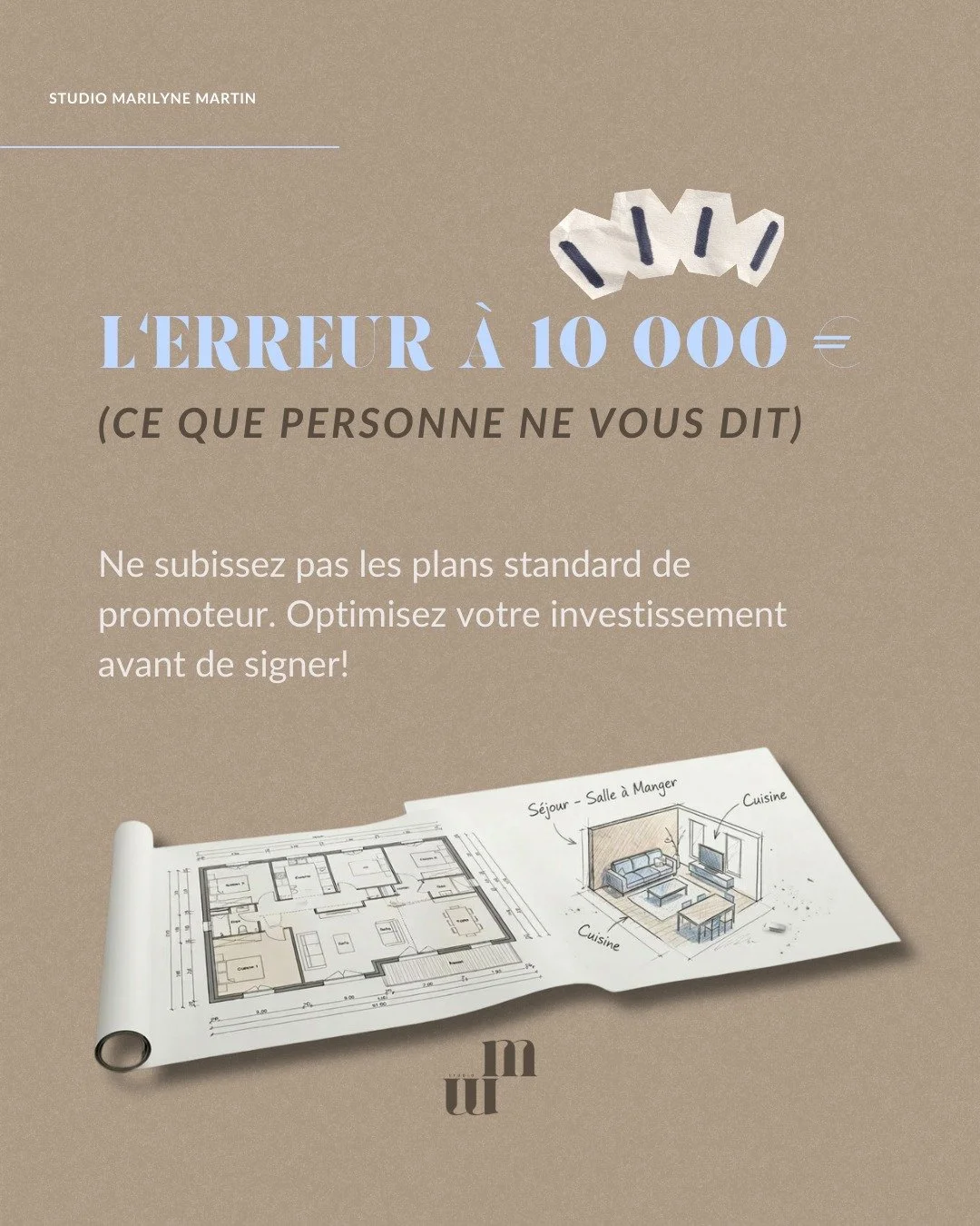 ⚠️ L&rsquo;erreur technique qui va vous co&ucirc;ter des milliers d&rsquo;euros (sur plan).

Acheter son futur appartement ou son prochain investissement sur brochure, c&rsquo;est stressant. Le promoteur vous vend un r&ecirc;ve, mais la r&eacute;alit