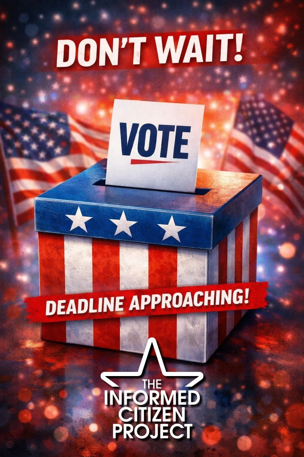 Voter Registration Ends