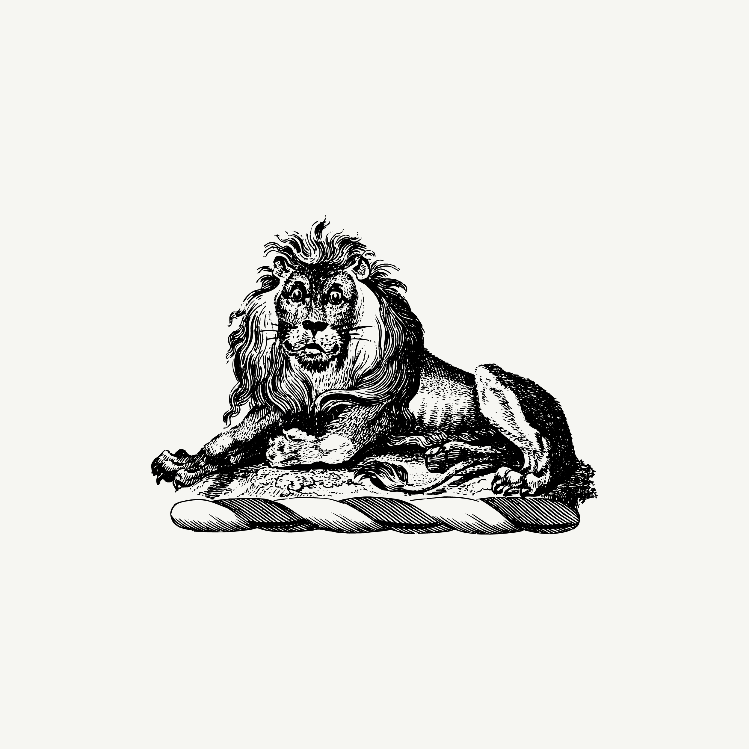 Historic engraved crest of a Lion, paired with the orientation line "To choose not to act is its own power." — from the Story & Sigil archive