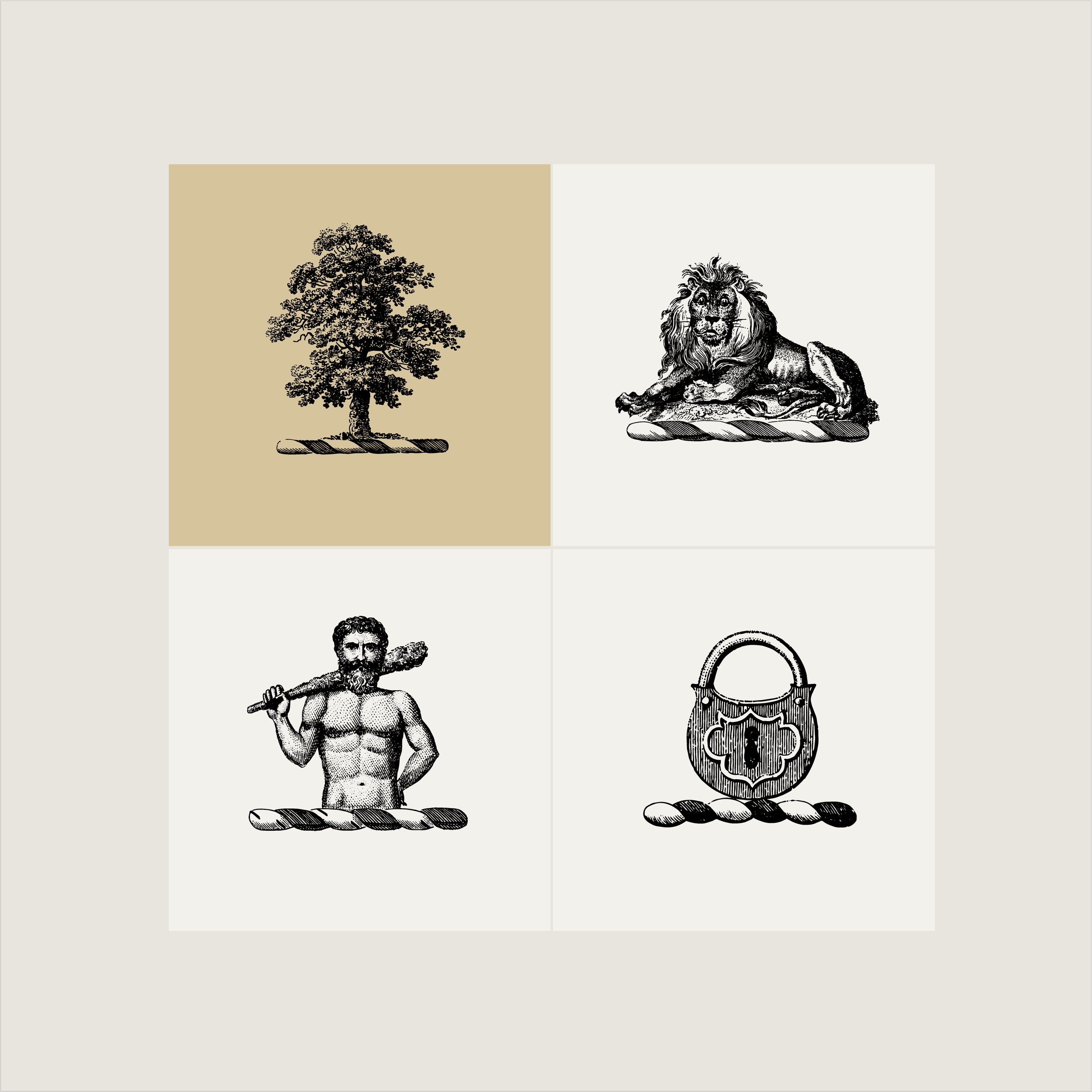 Four Crest. For family or belonging