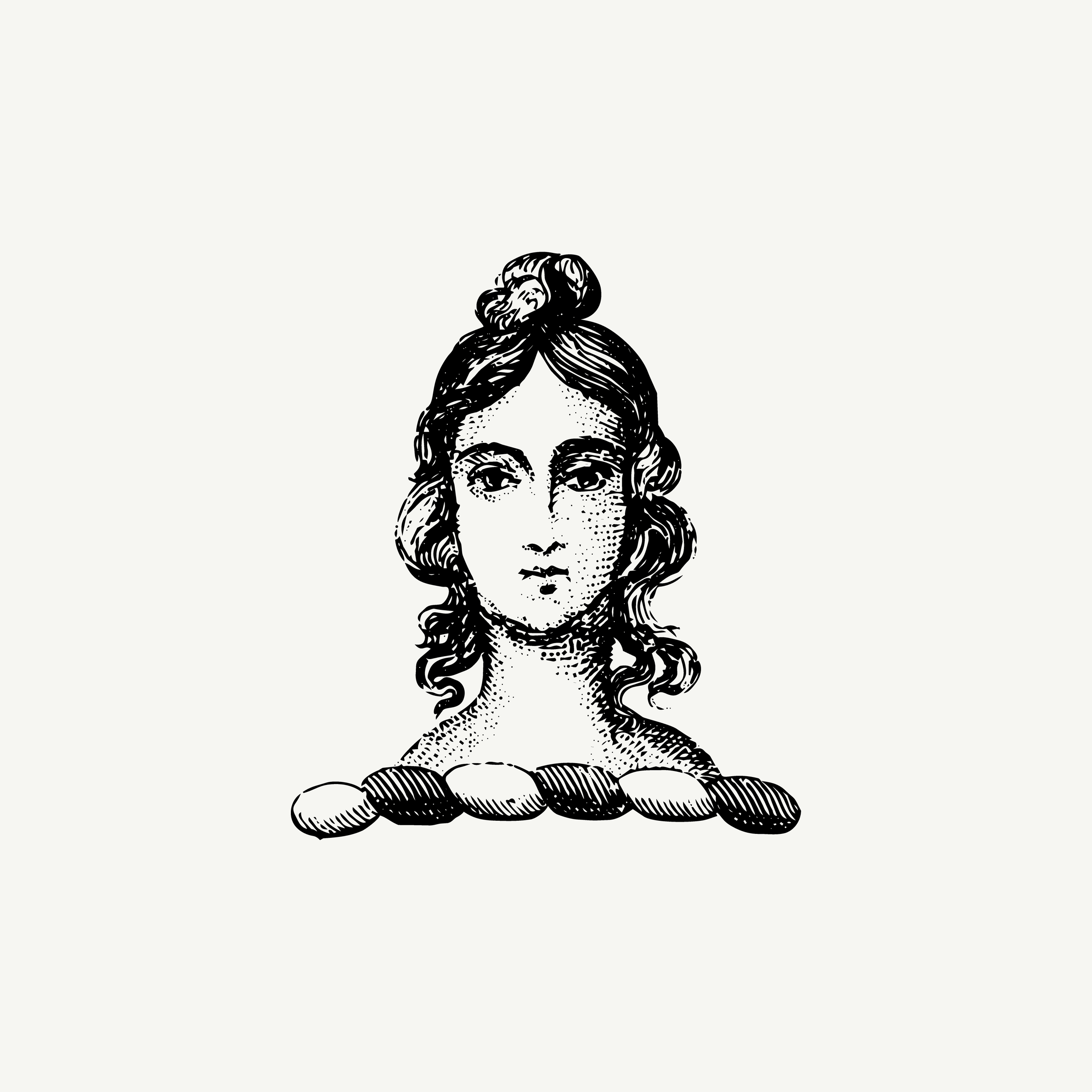 Eleanor, a crest from What Remains, paired with the line "The endurance of an unlived self"