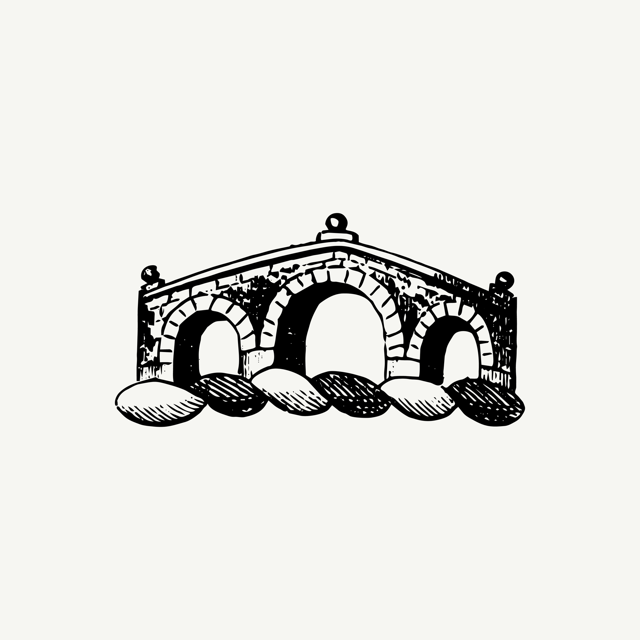 Historic engraved crest of a Bridge, paired with the orientation line "Some things exist so others may pass" — from the Story & Sigil archive
