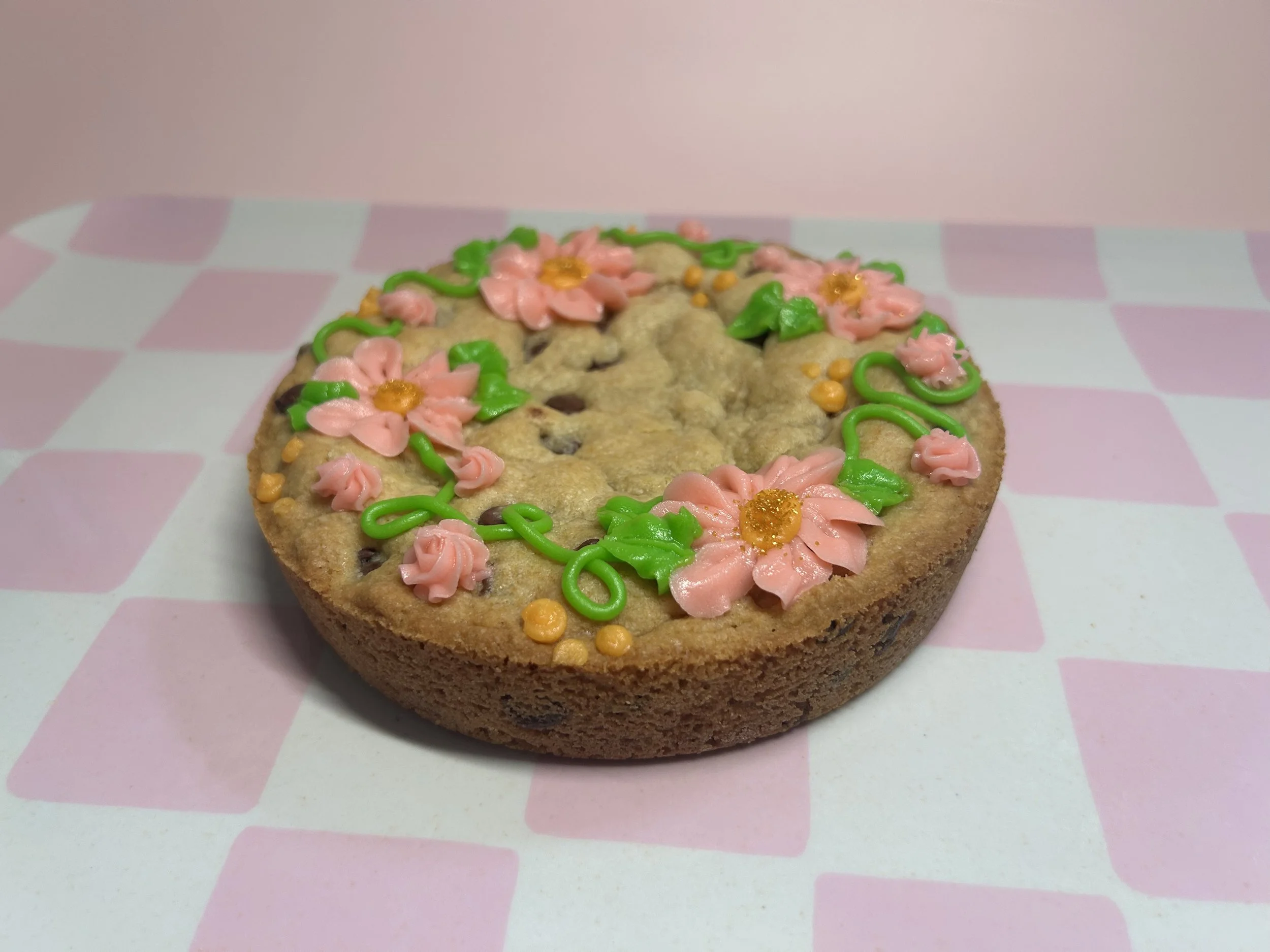 Personal Sized Cookie Cake