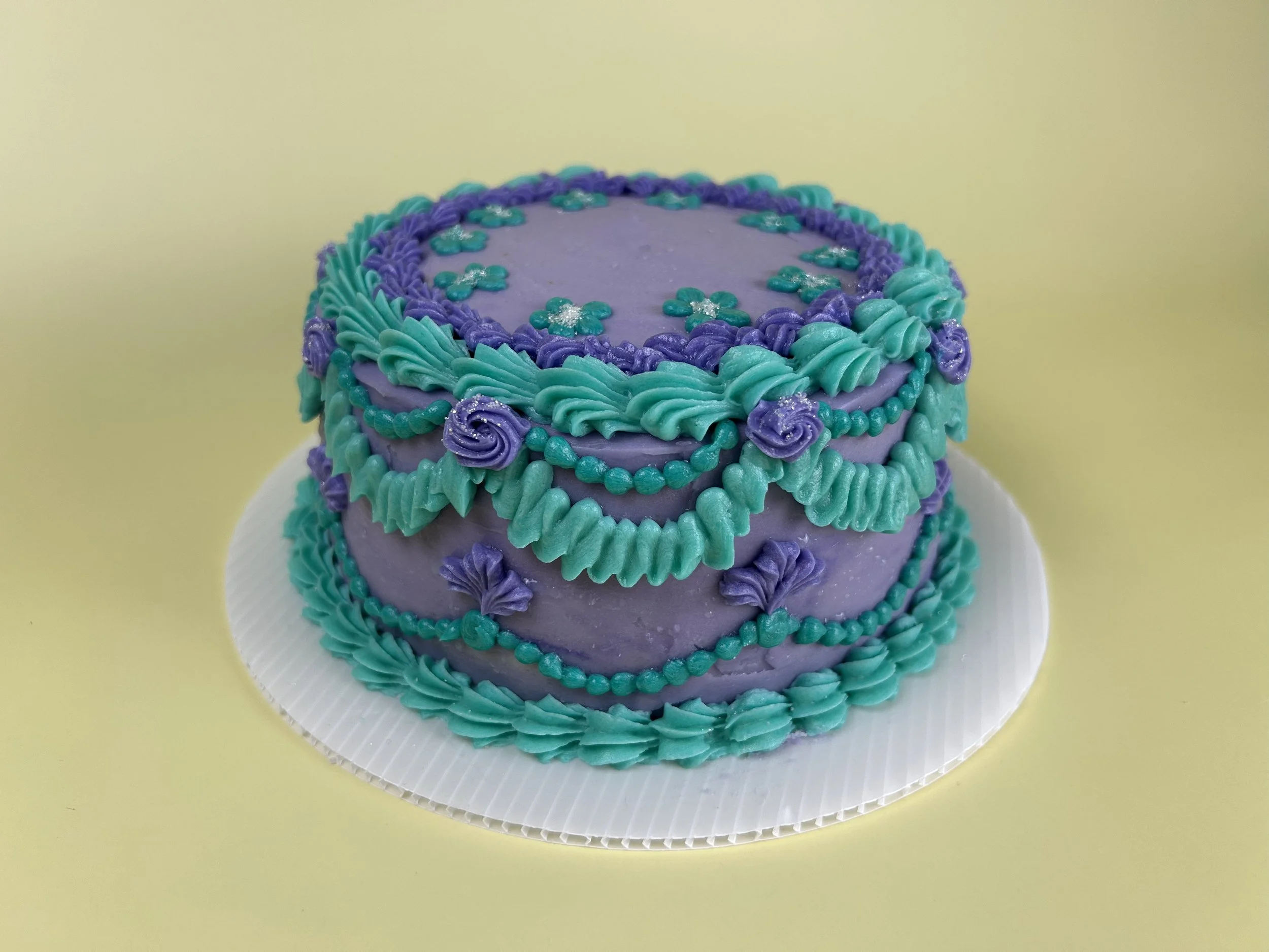 Mini Vanilla Layer Cake