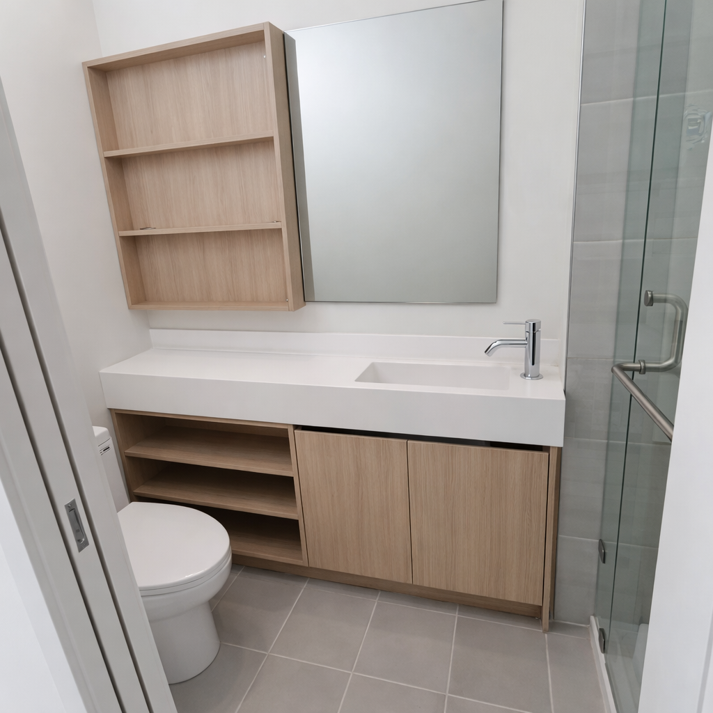 Custom Bathroom Design - 100 Bond St. - Toronto
