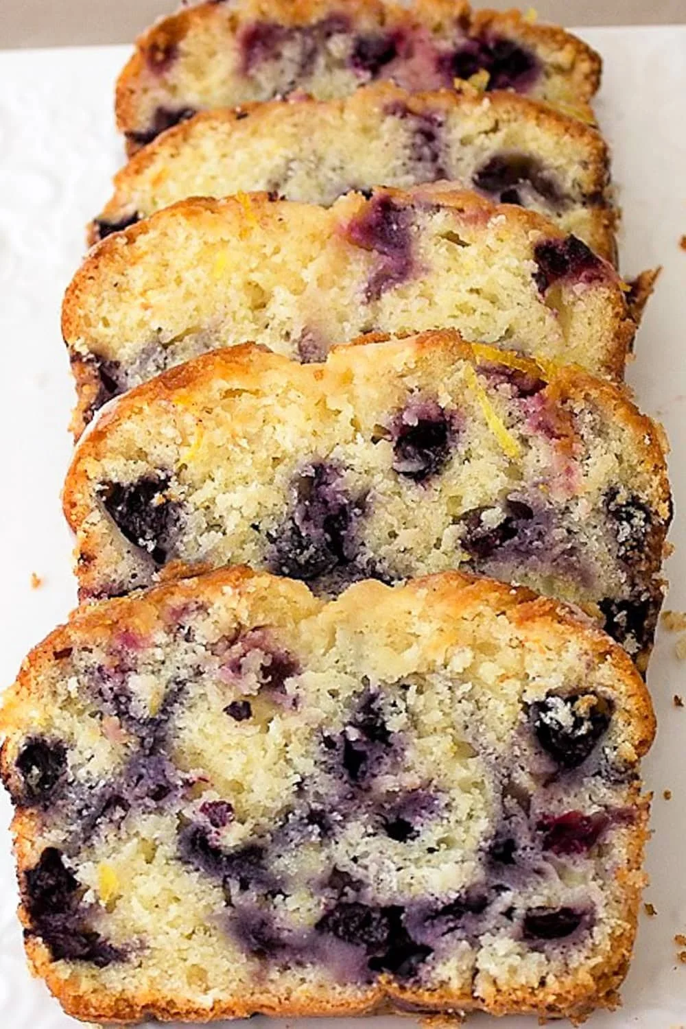 Lemon Blueberry Bread Loaf