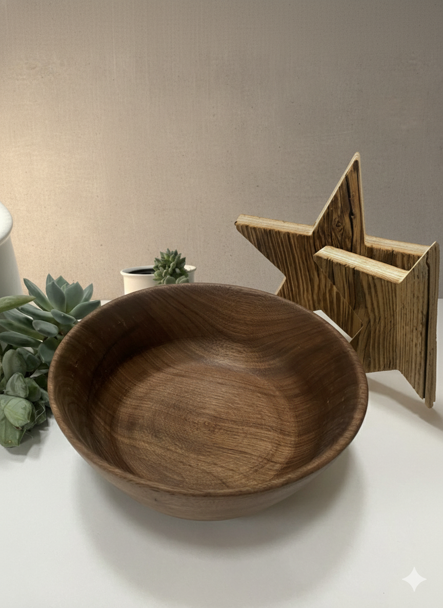 ALVA · Bowl - Walnuss
