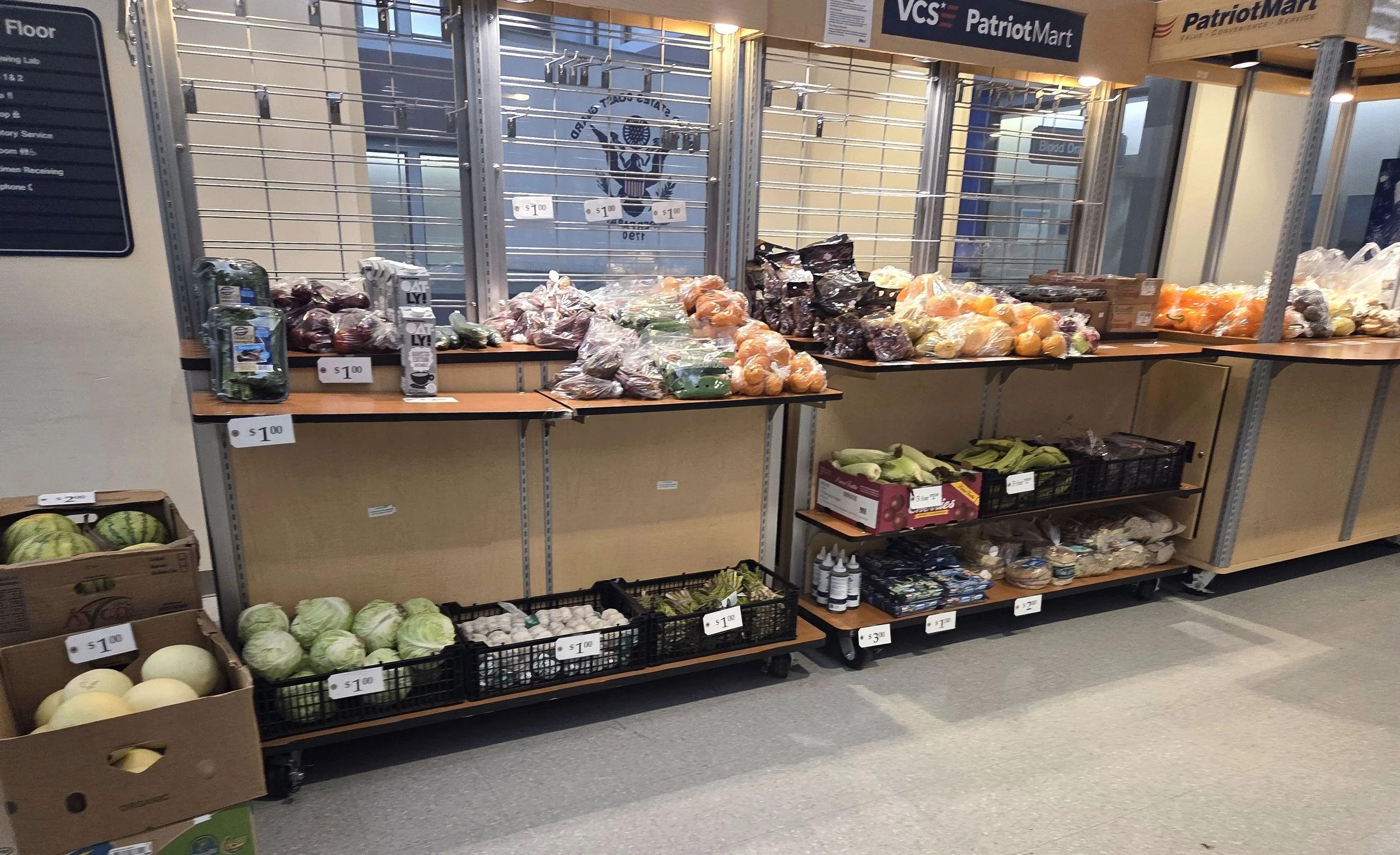 Low Cost Community Market at West Roxbury VA Hospital