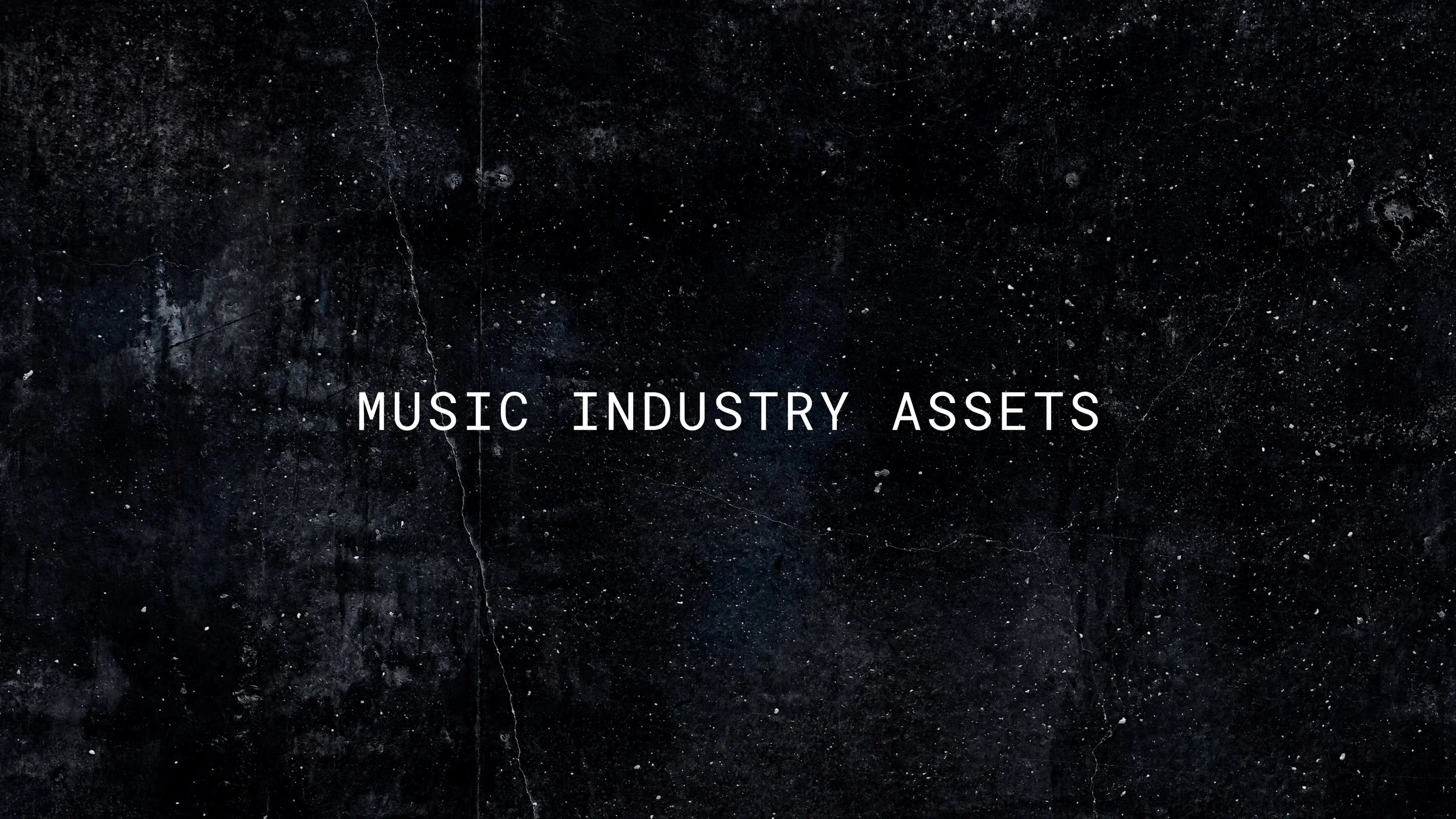 Music Industry Assets <span class="portfolio-subtitle">Promotional Marketing</span>