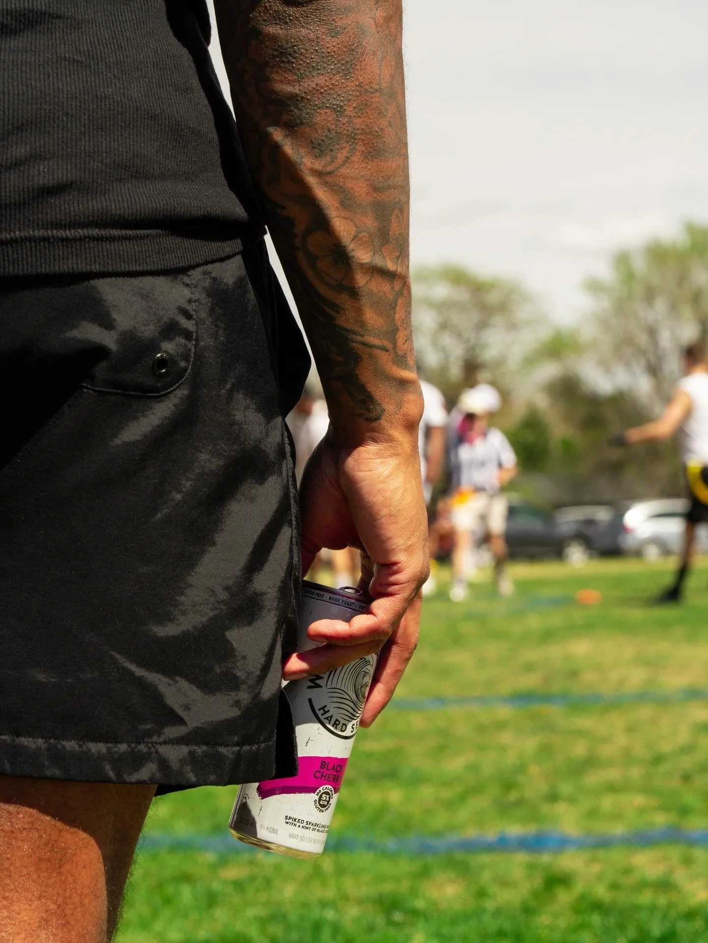 Went to go take pics of sports, accidentally got a White Claw ad