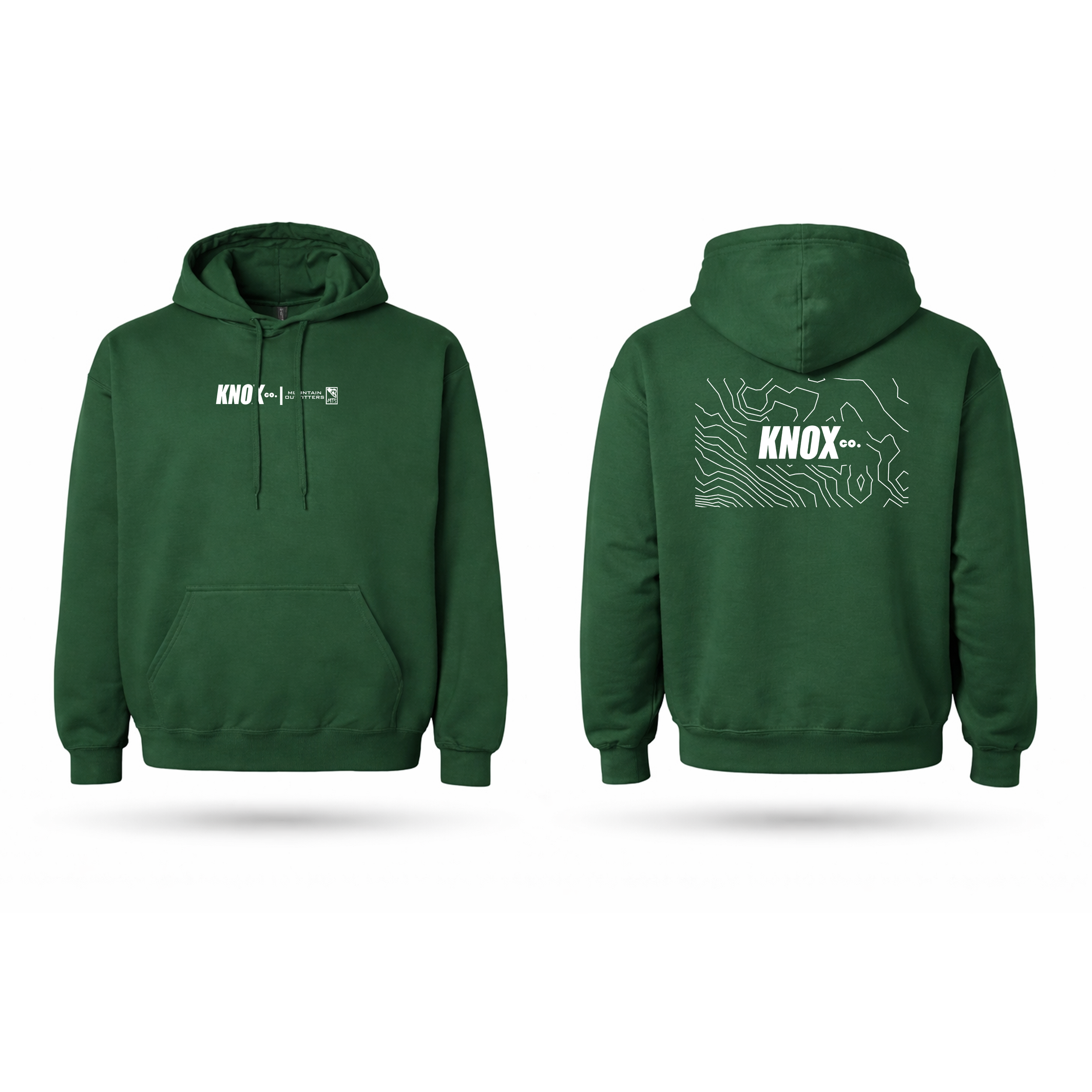 KNOX Forest Topo Hoodie