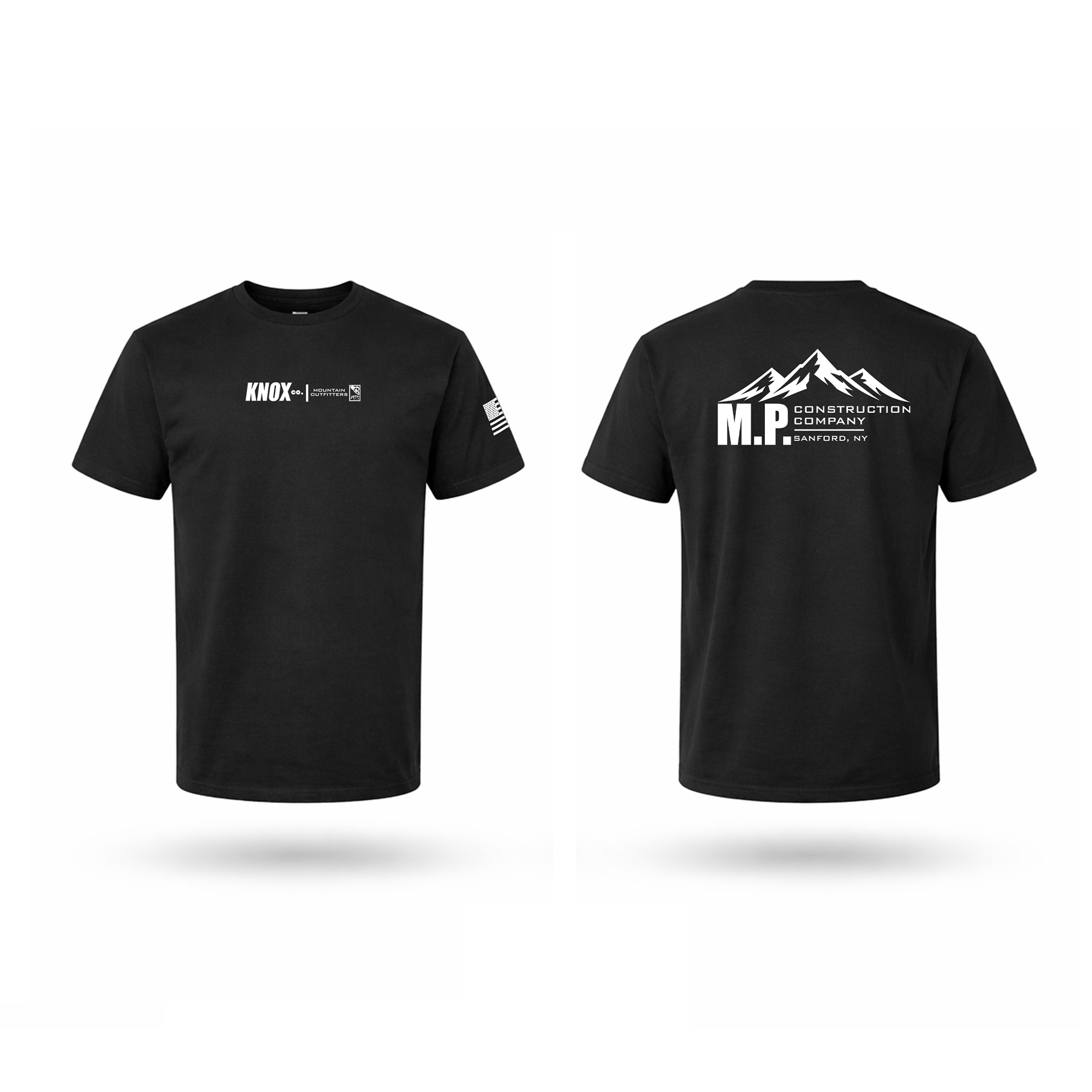 M.P. Construction Company Branded T-Shirt