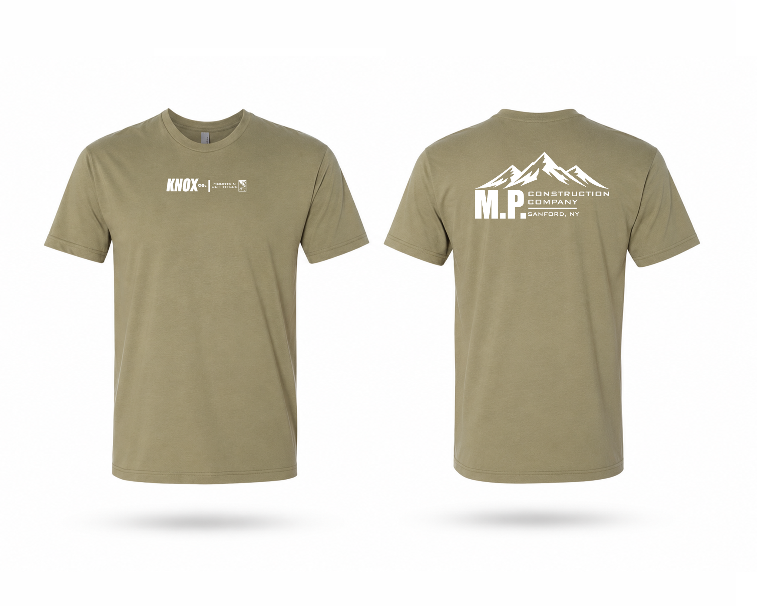 M.P. Construction Company Branded T-Shirt