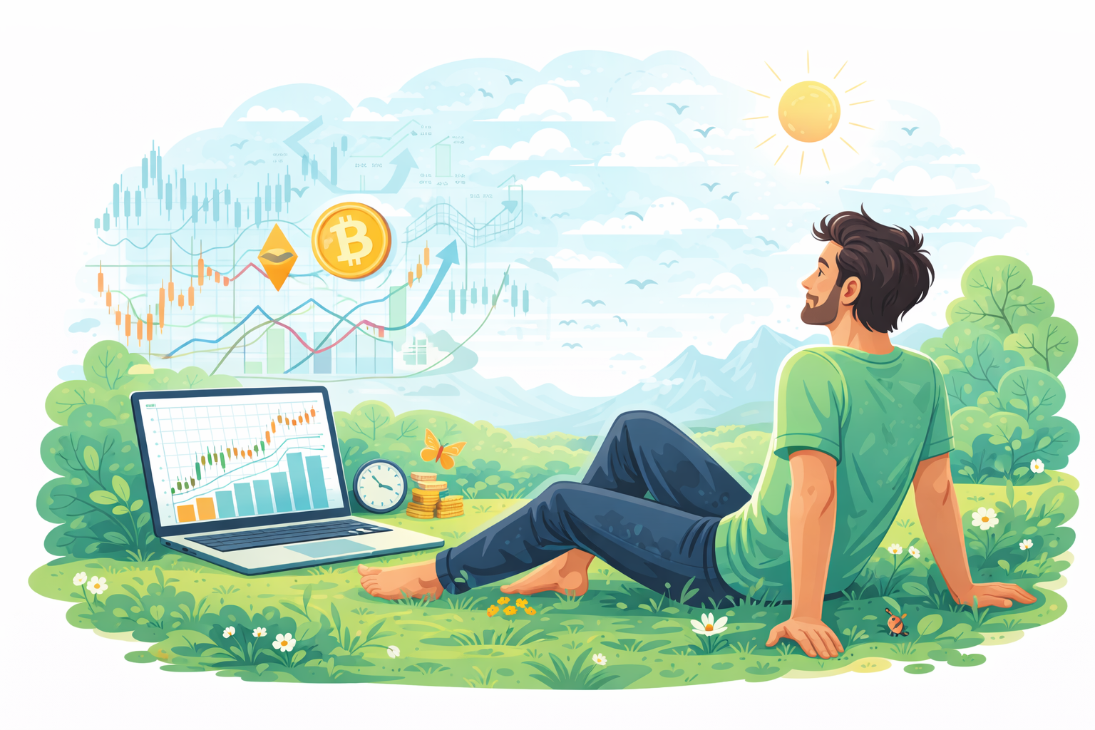 Touch Grass, Not Just Charts: Why Mental Health Matters in Crypto