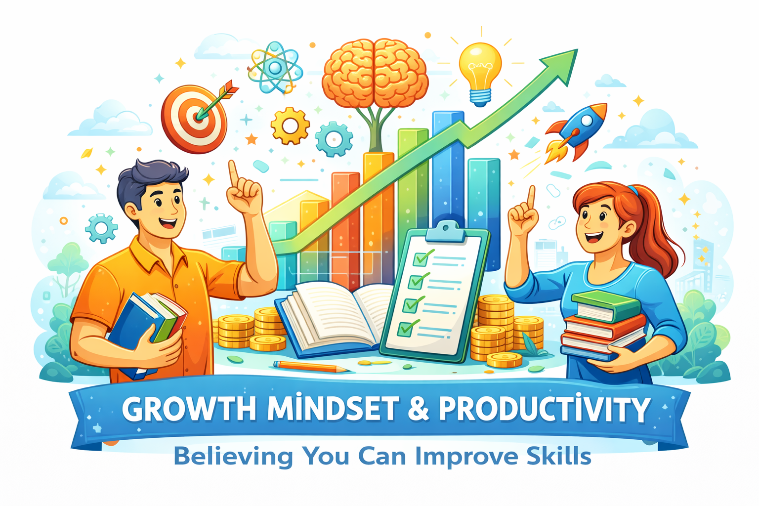 Growth Mindset and Productivity: Believing You Can Improve Skills