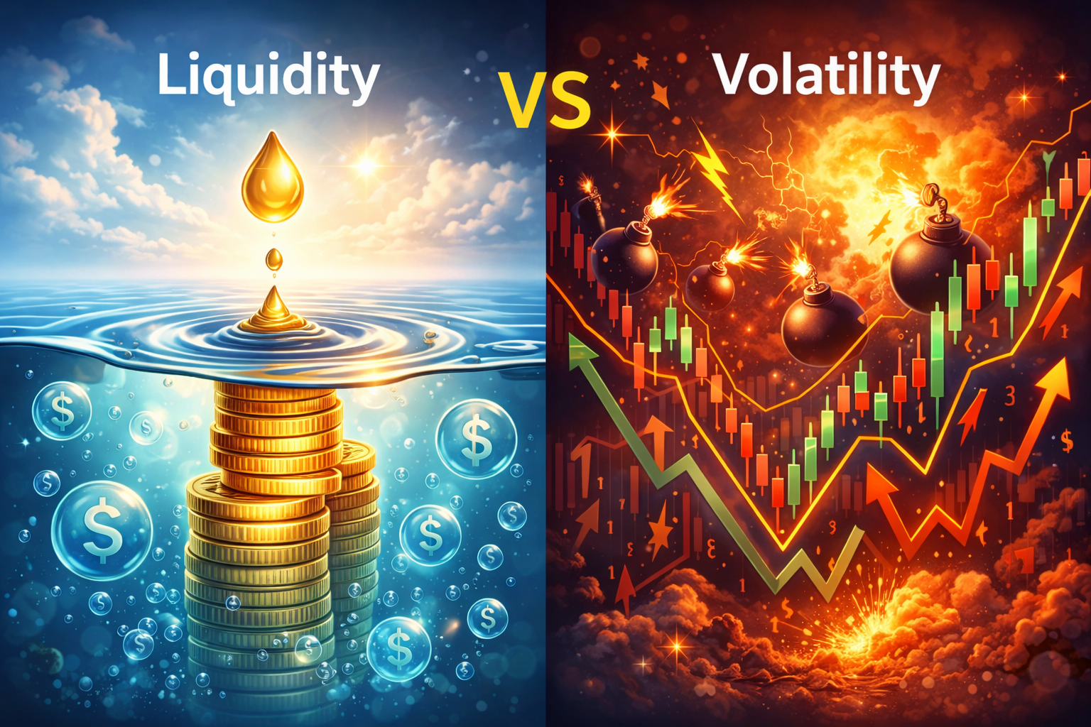 Liquidity vs Volatility in Crypto: How They Interact