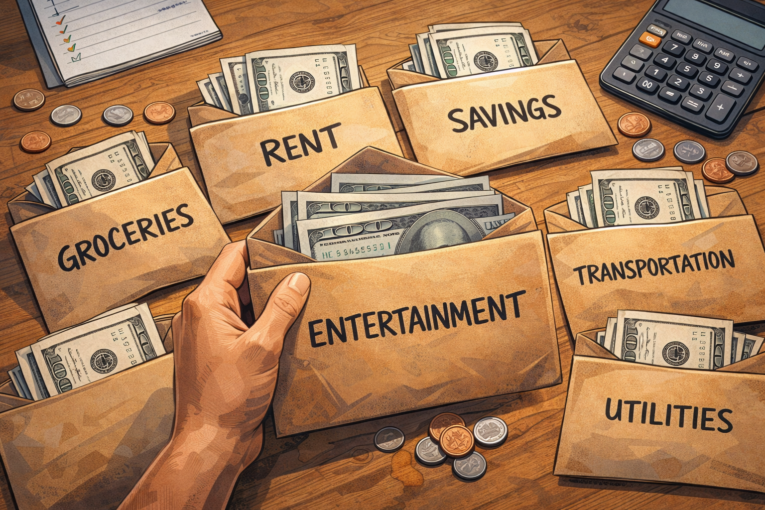 Envelope Method for Saving