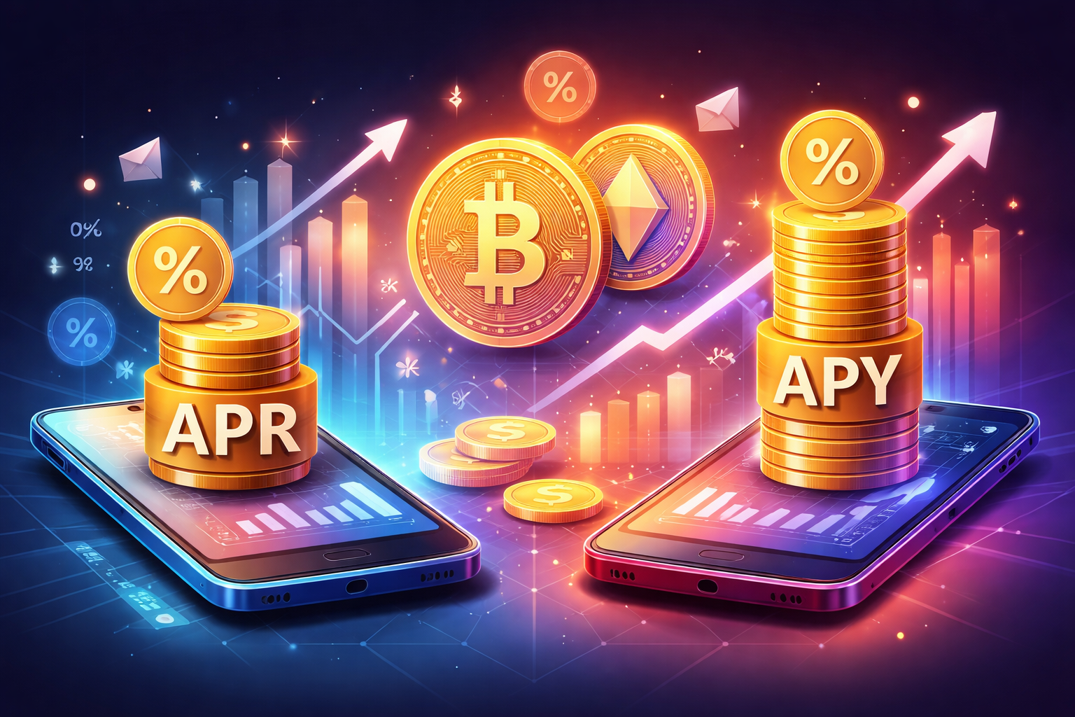 APR vs APY in Crypto: How Yields Are Advertised