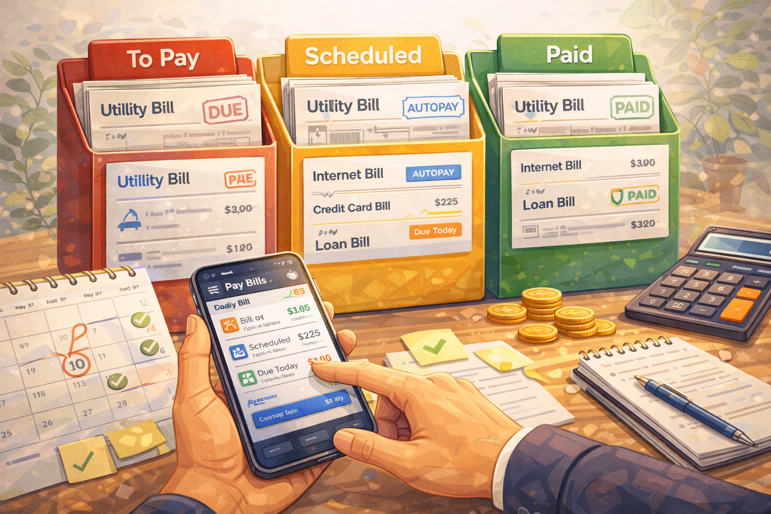 Creating a Simple Bill Paying System