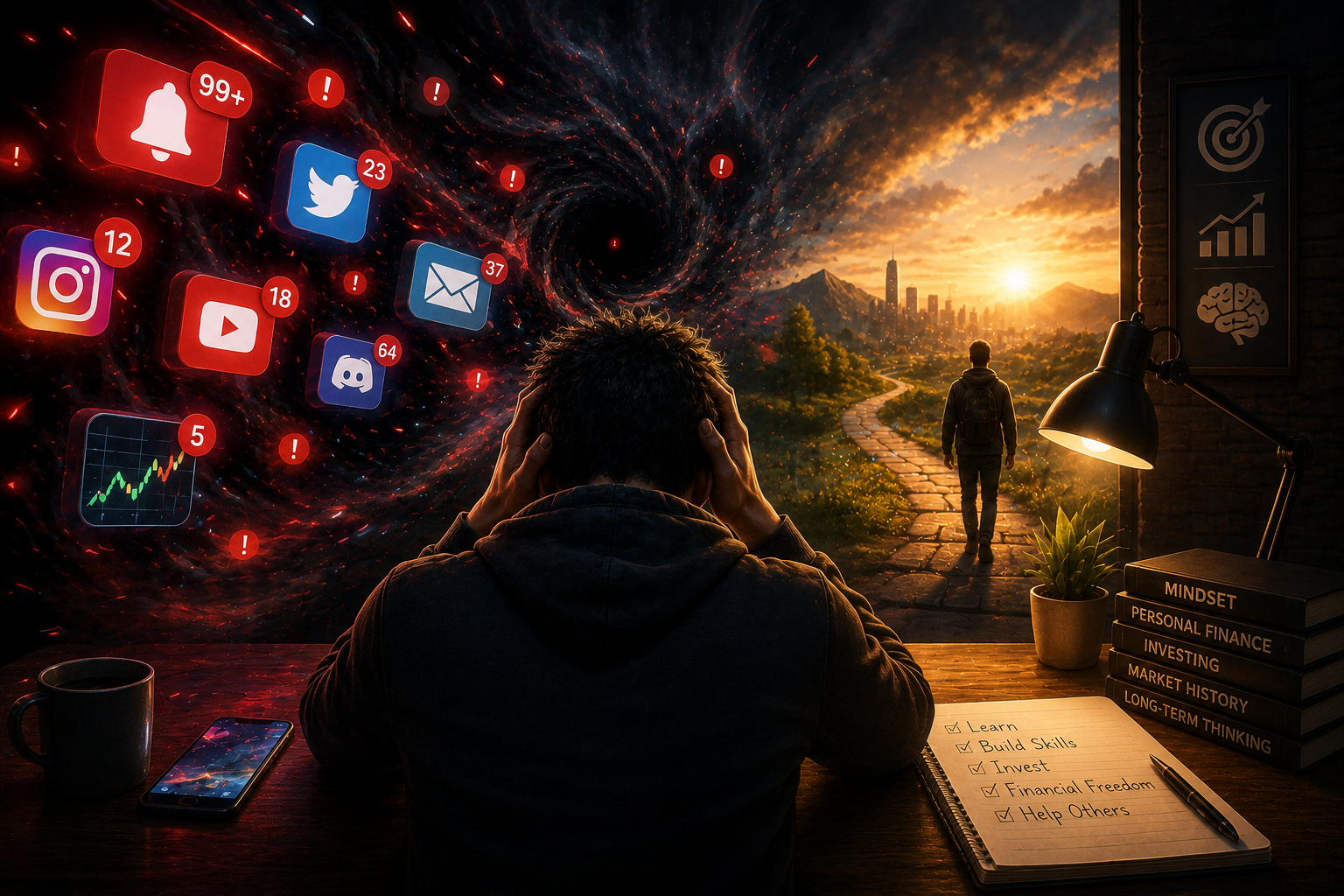 Attention Drain: How Constant Alerts Hurt Your Goals