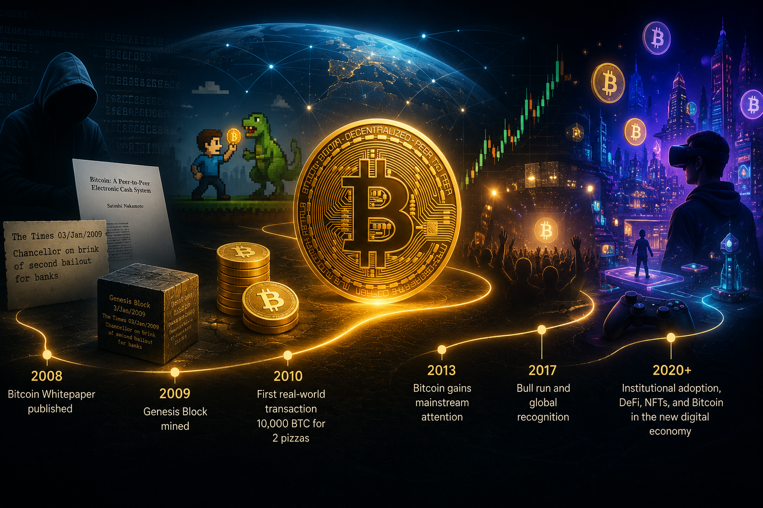 Brief History of Bitcoin (BTC)
