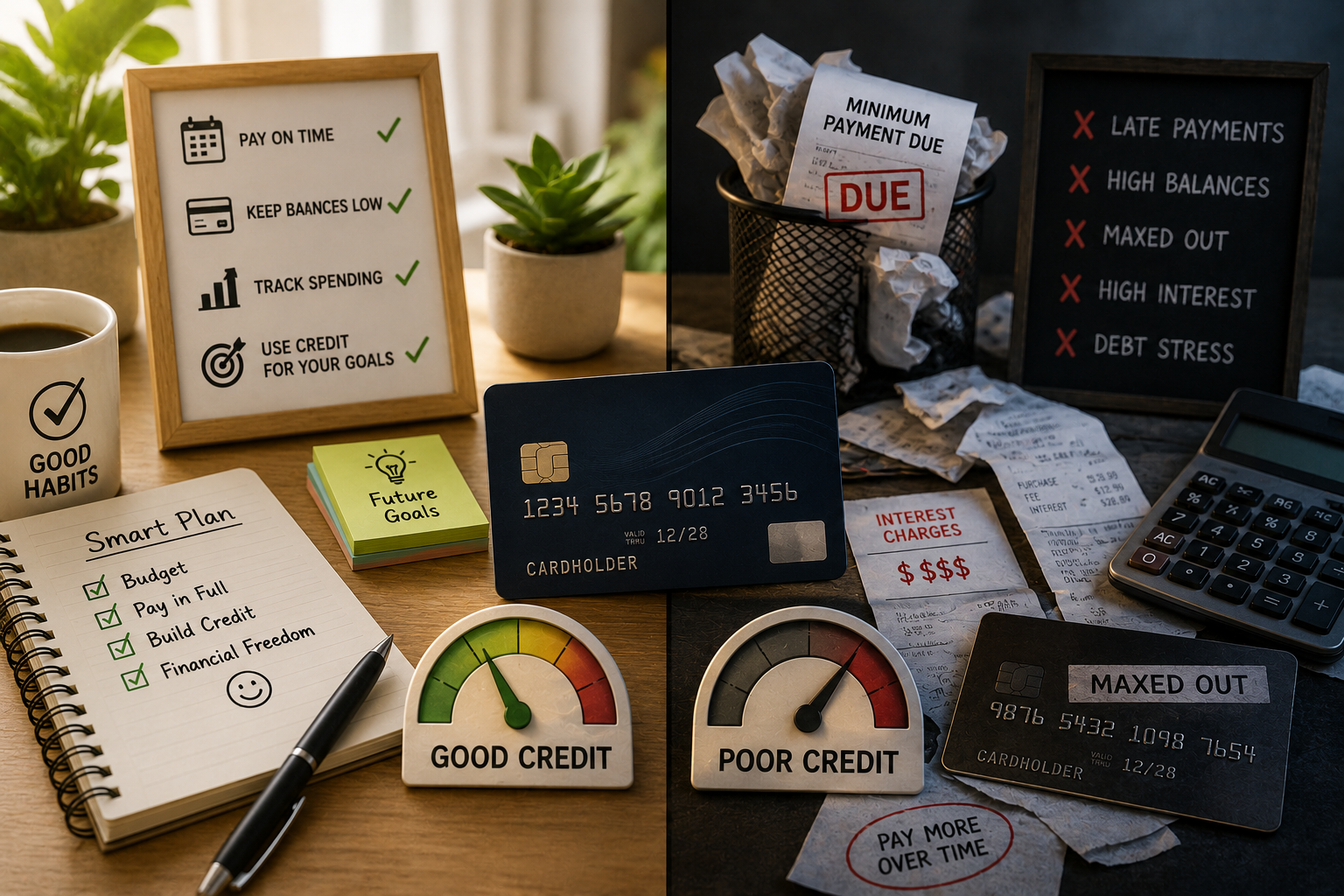 Using Credit Cards Wisely vs Getting into Trouble