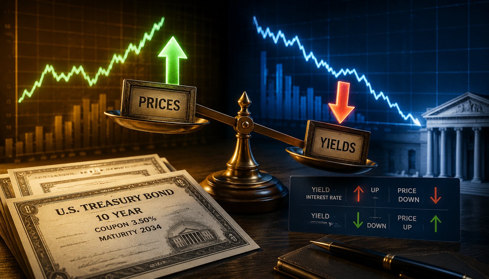 How Bond Yields and Prices Move