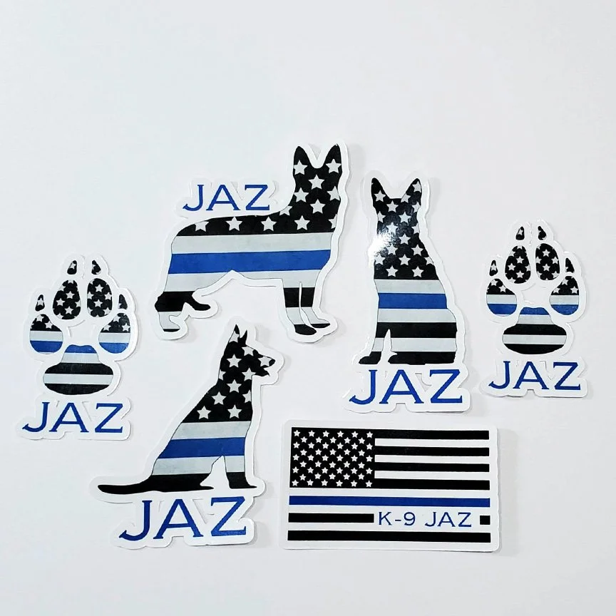 Custom K9 Decal Set