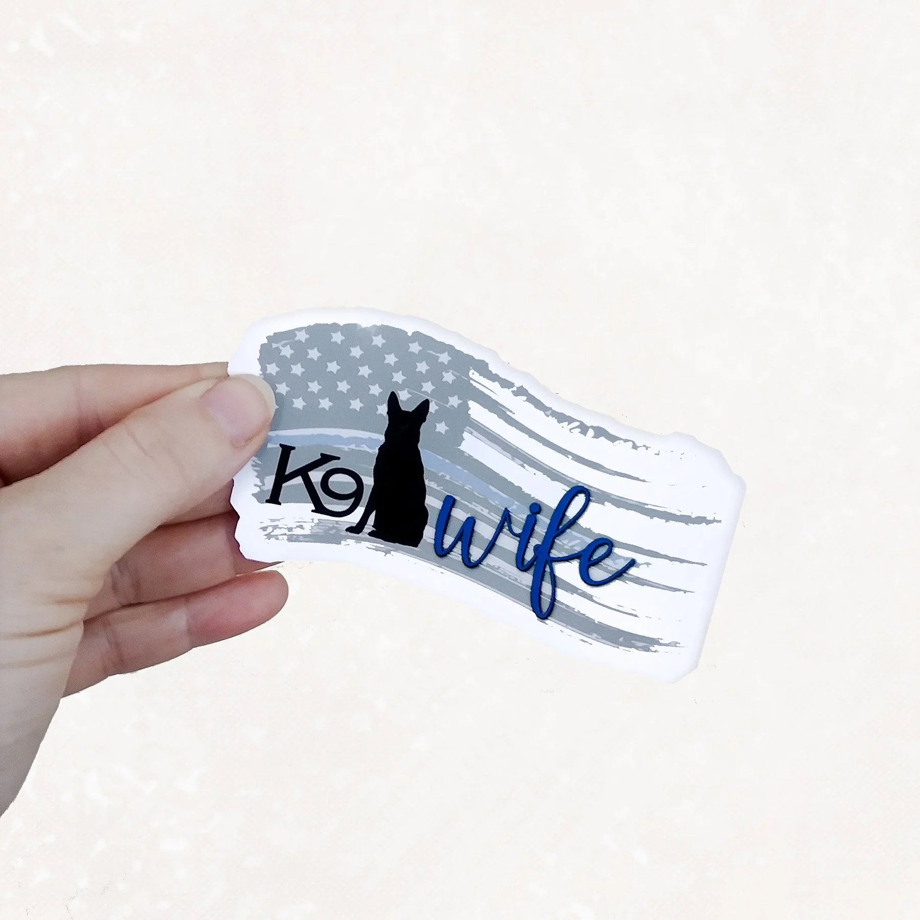 K9 Wife - Waving Flag