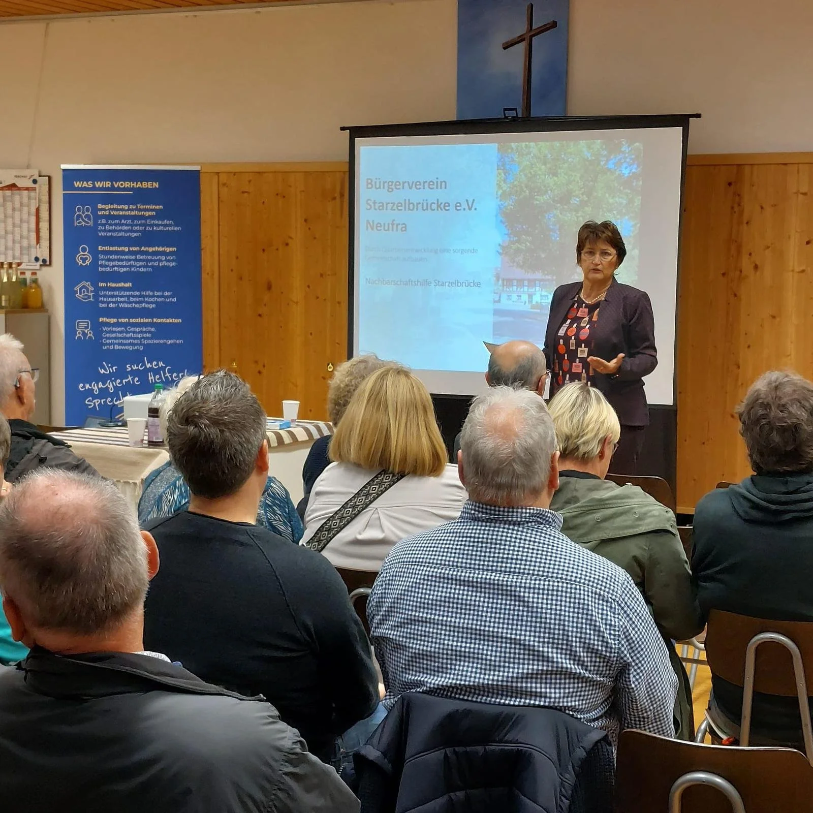 Öffentliche Präsentation des Bürgervereins: Volle Halle, viele neue Helden