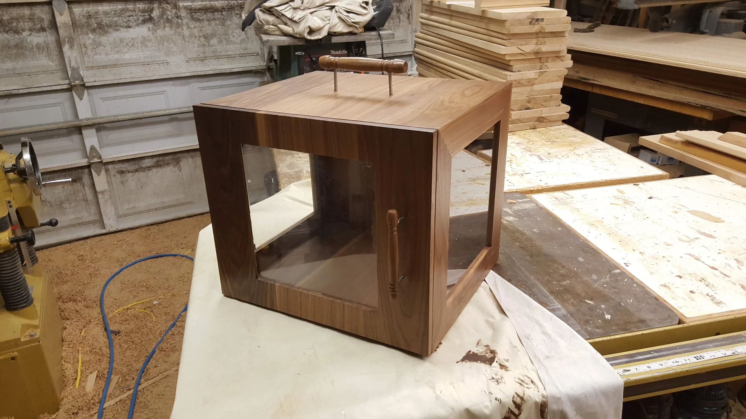American Walnut 3d Printer Enclosure