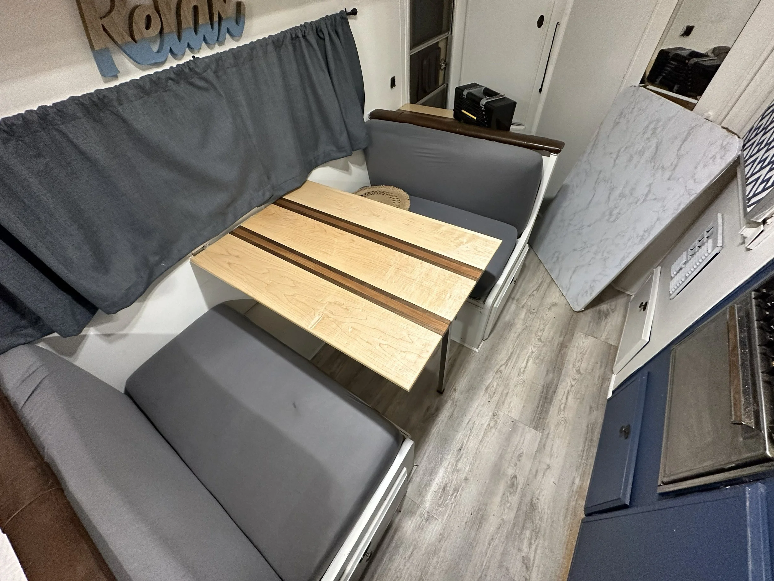 Maple, Mahogany, and Walnut Custom Table Tops