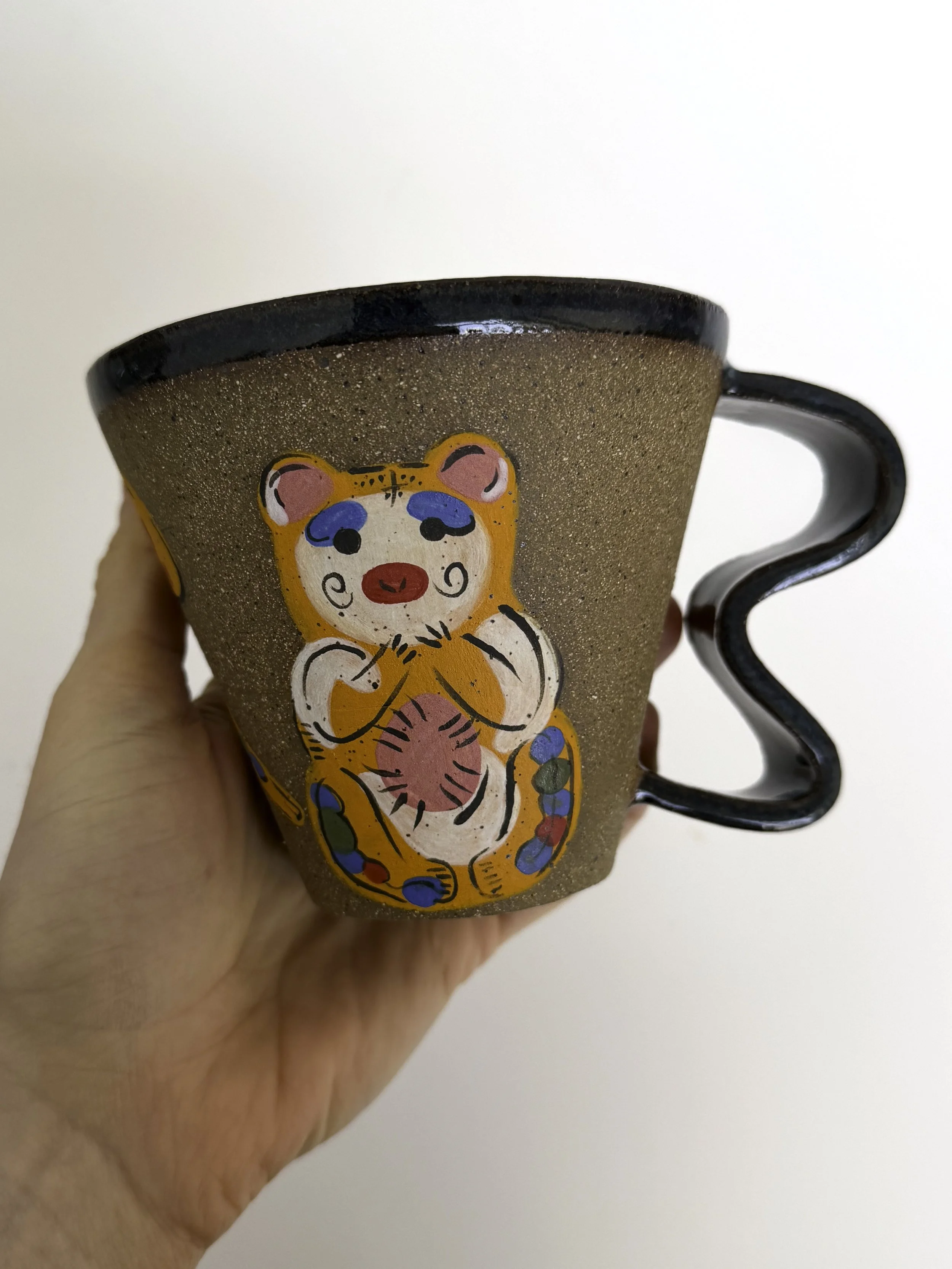 I'm Shy Mug in Midnight Blue