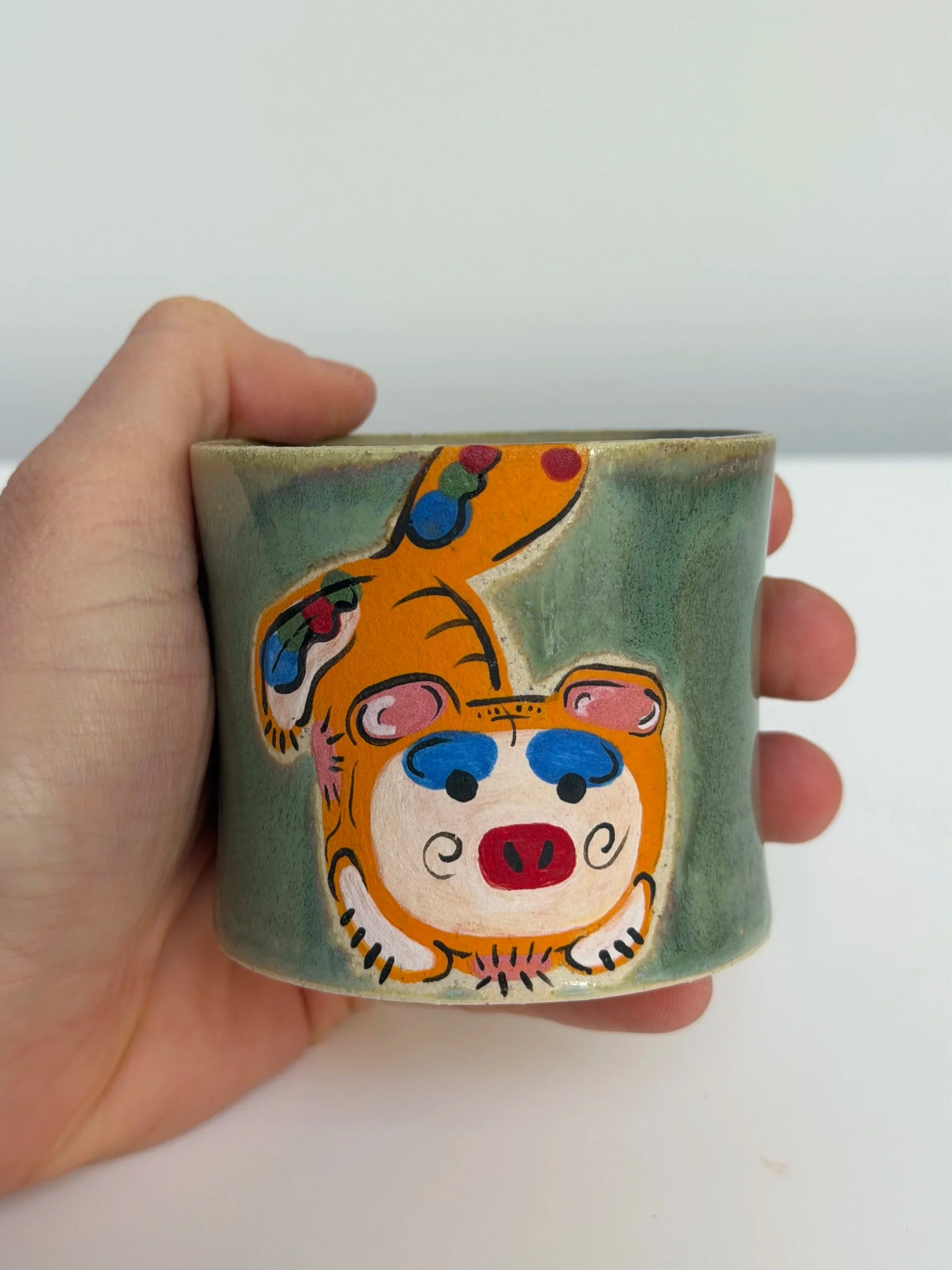 Cute Tiger Cup