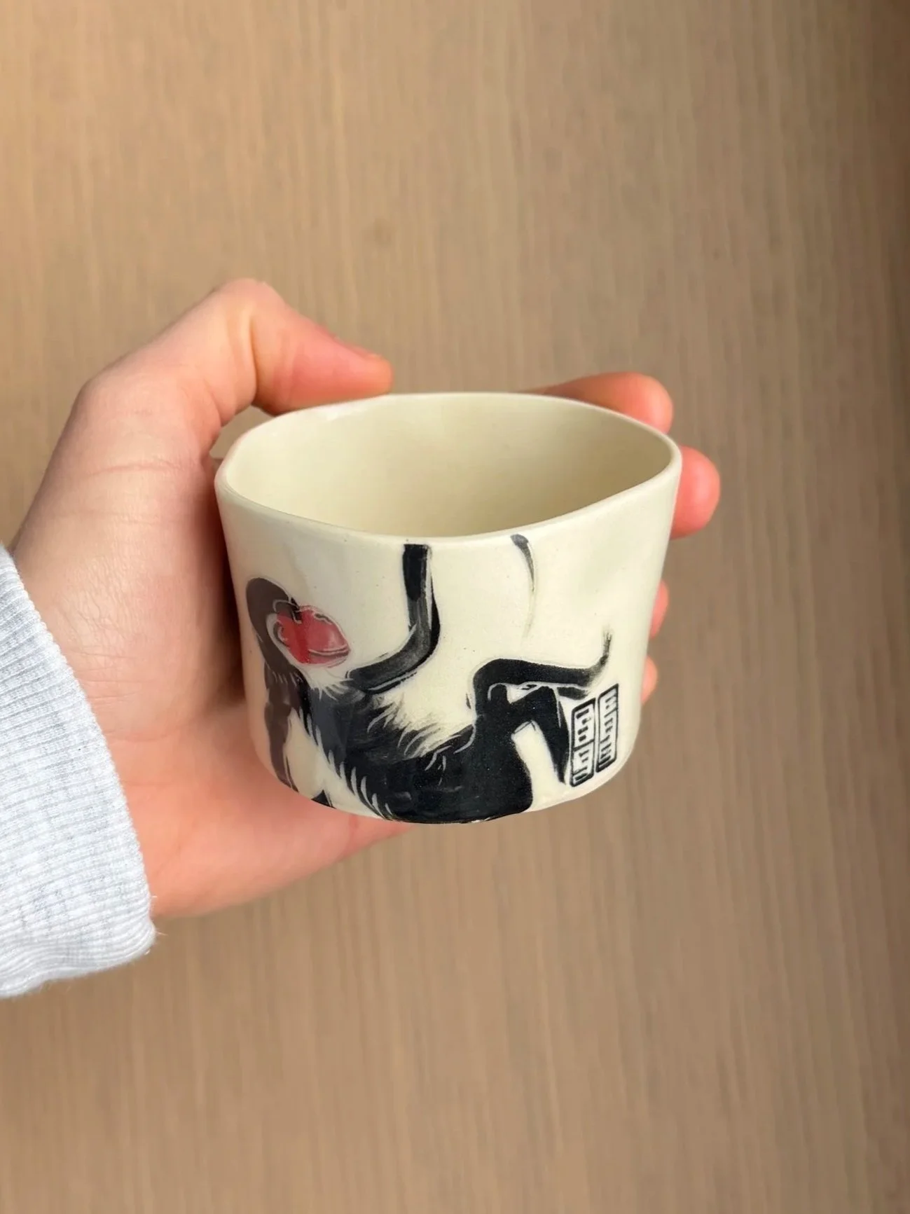 Resting Monkey Cup
