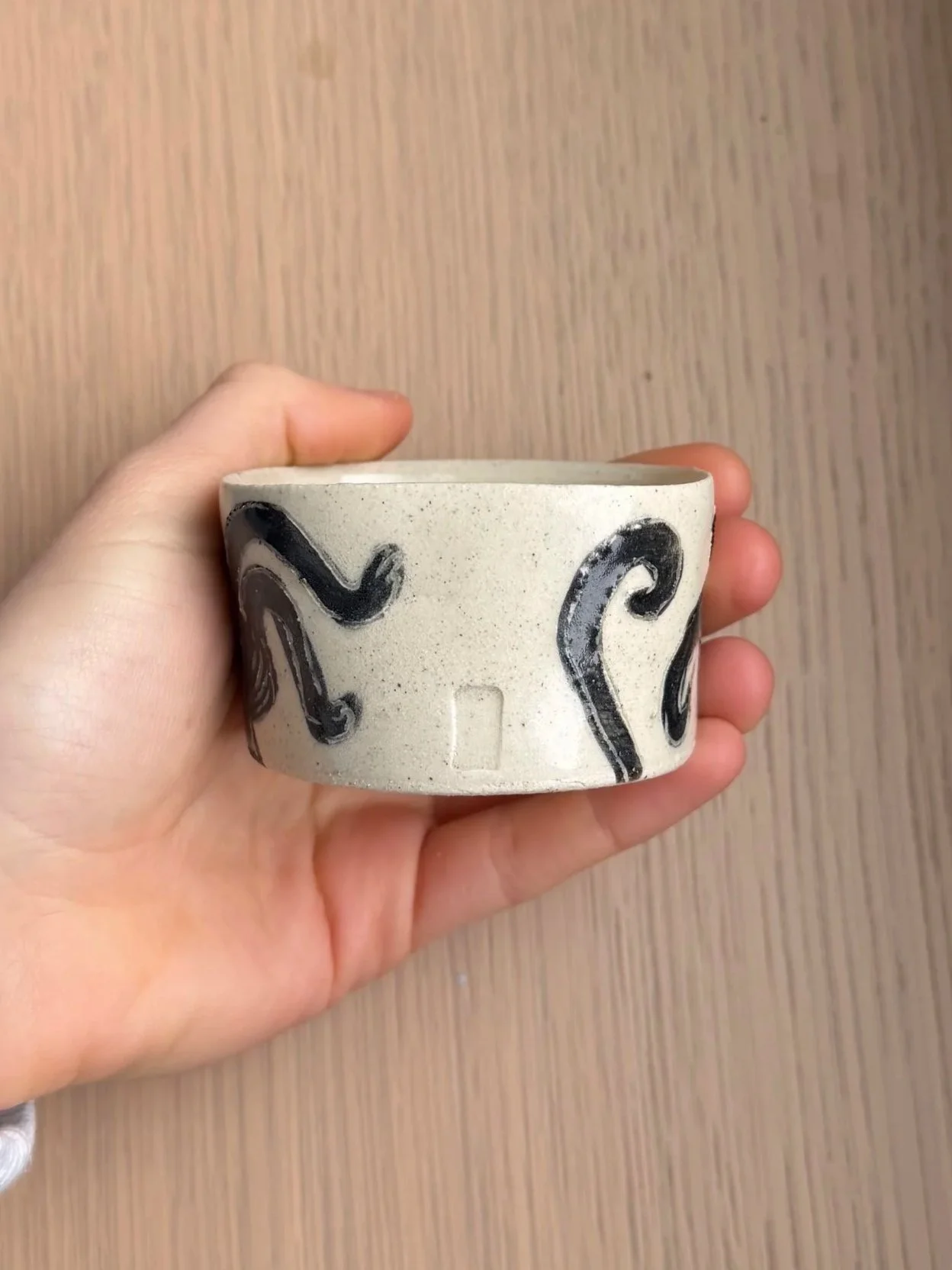 Two Monkeys Tea Cup Traditional Size