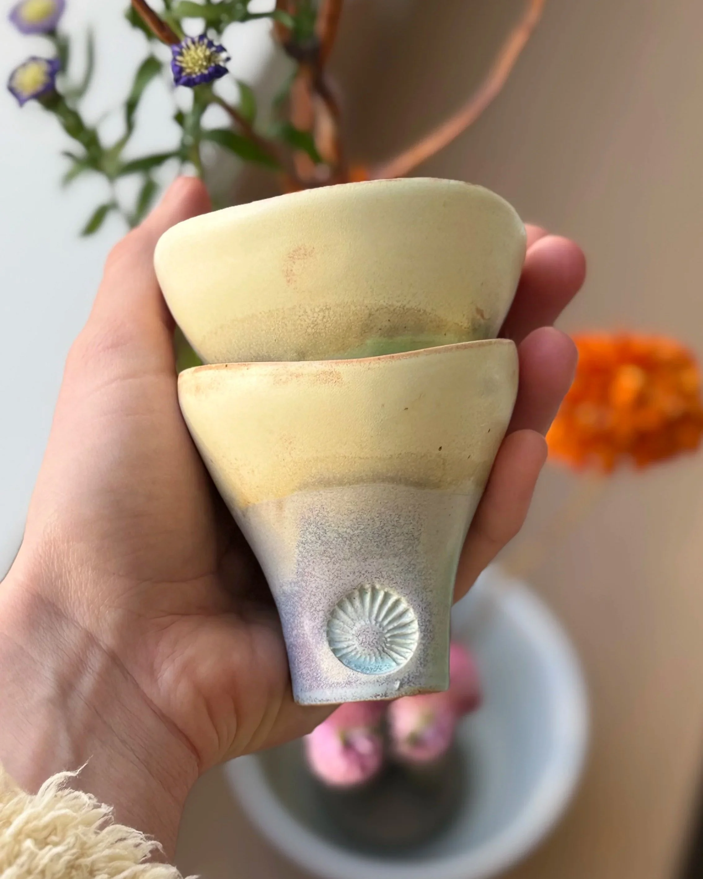 Ocean Sunset Glass Set