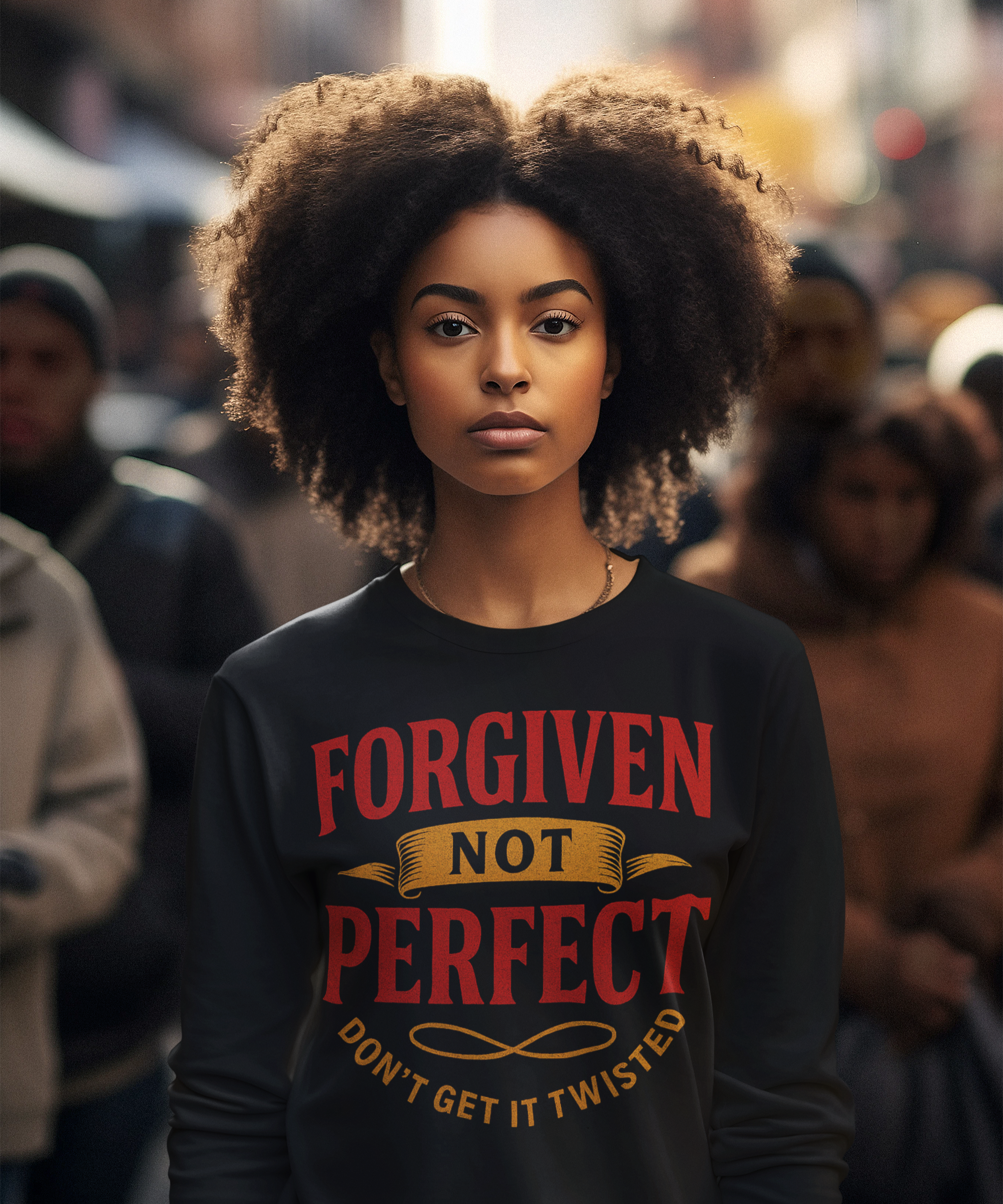 Forgiven, Not Perfect