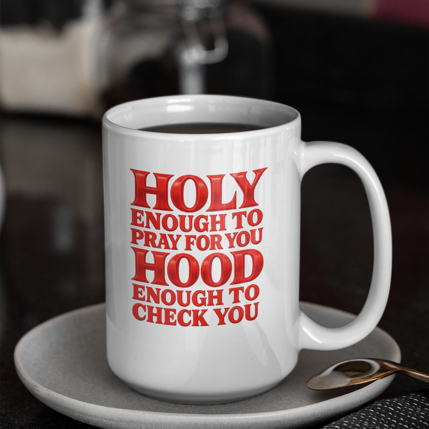 Holy / Hood (Red) Coffee Mug