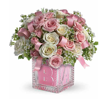 Expecting Mama Bloom Arrangement (Girl) Mini