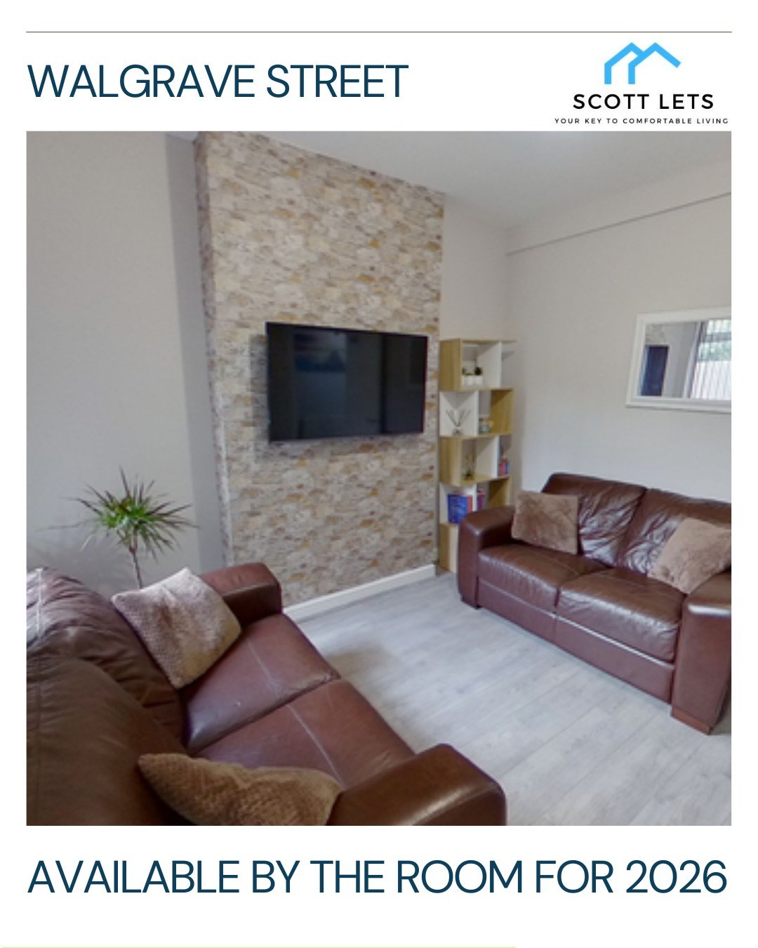 🏡 Walgrave Street - &pound;117 pppw

All bills included.

5 minutes from the University of Hull.

If you&rsquo;re sorting your 26&ndash;27 student house, this one needs to be on your list.

➡️ 4 bedrooms
➡️ Two bathrooms, which makes shared living m