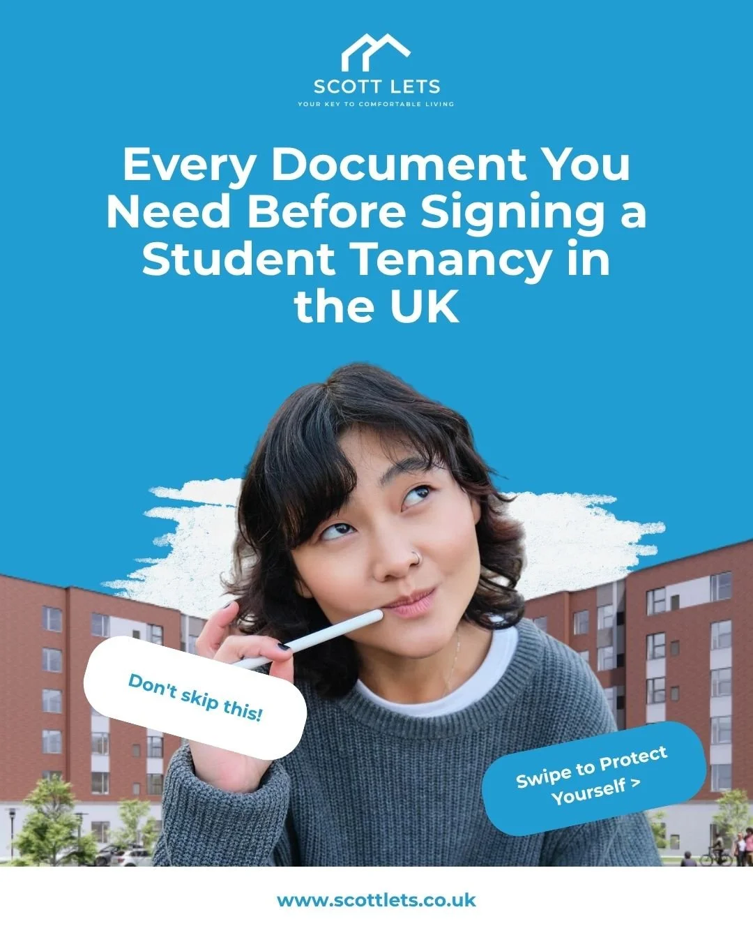 Most people sign a tenancy without checking any of this. Don't be one of them.
We put together every document you're legally entitled to before you sign any agreement

Save this before you sign anything.

Searching for student accommodation in Hull? 