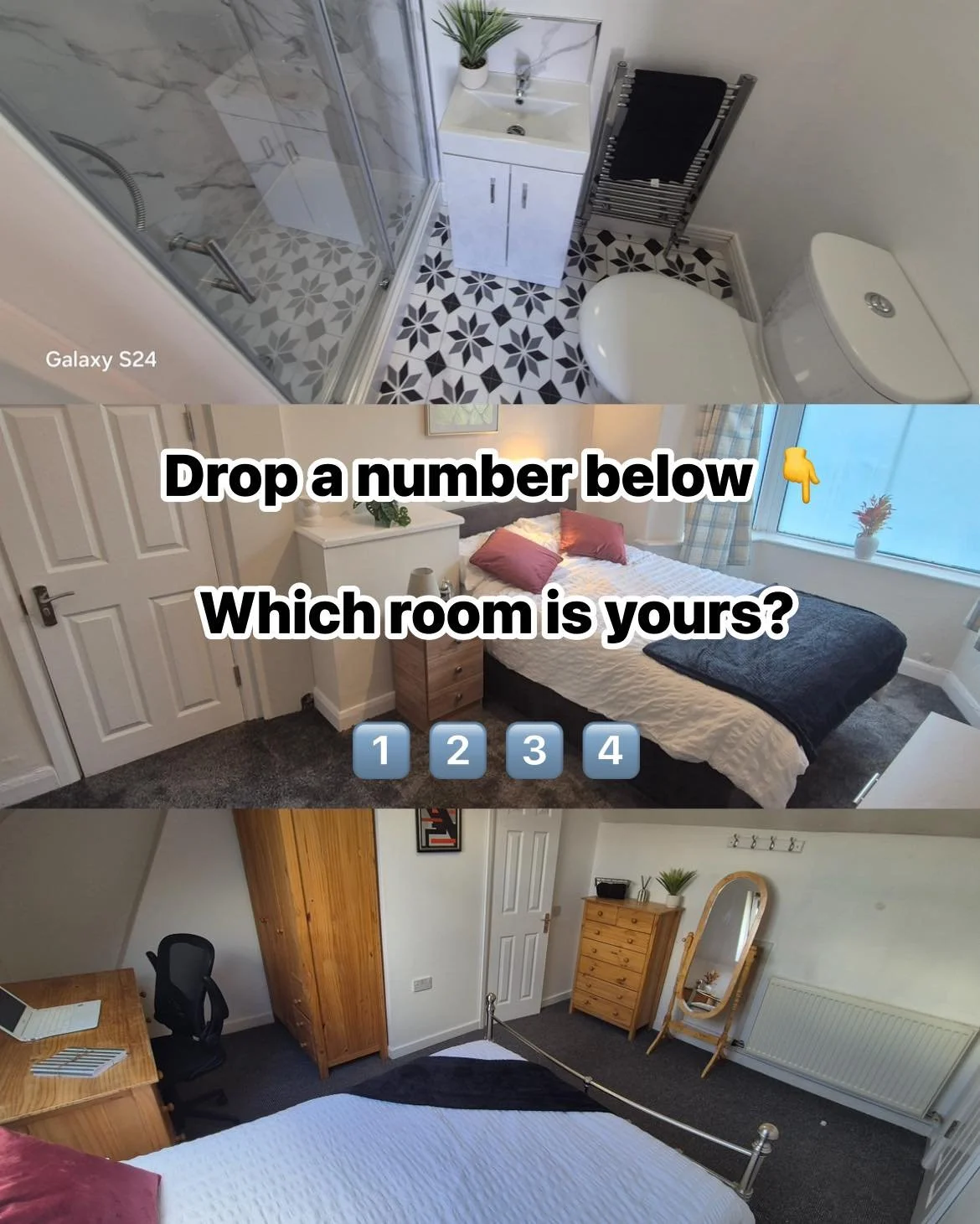Your new home in Hull is right here 🏠

4 fully furnished bedrooms with en suite. Every room move in ready.

Double beds, spacious wardrobes, bills included and more. 

Searching for student accommodation in Hull near
the University of Hull?

We are 
