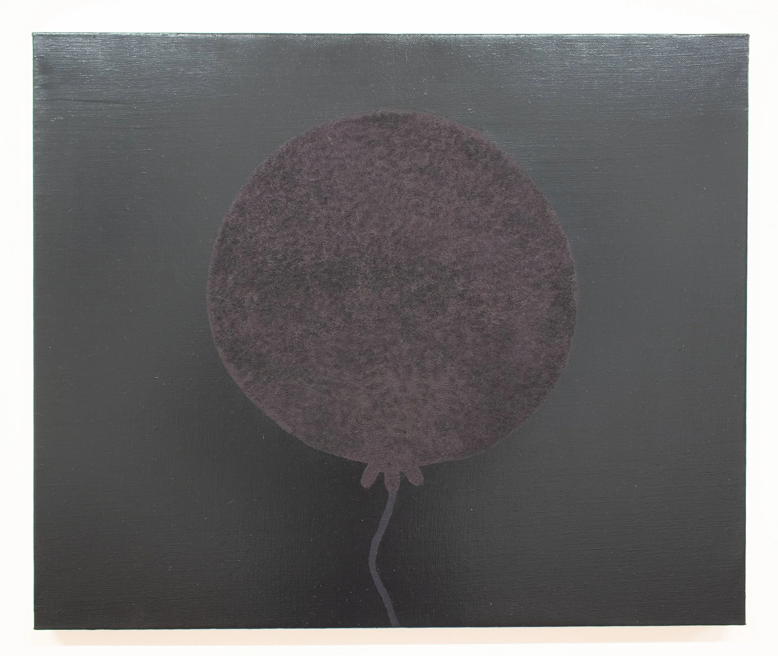 Balloon (I) or Balloon Is Full Of Air. Air Is A Kind Of Nothing. Or It Is Not Nothing. 2021, Oil on Linen, 20 X 24